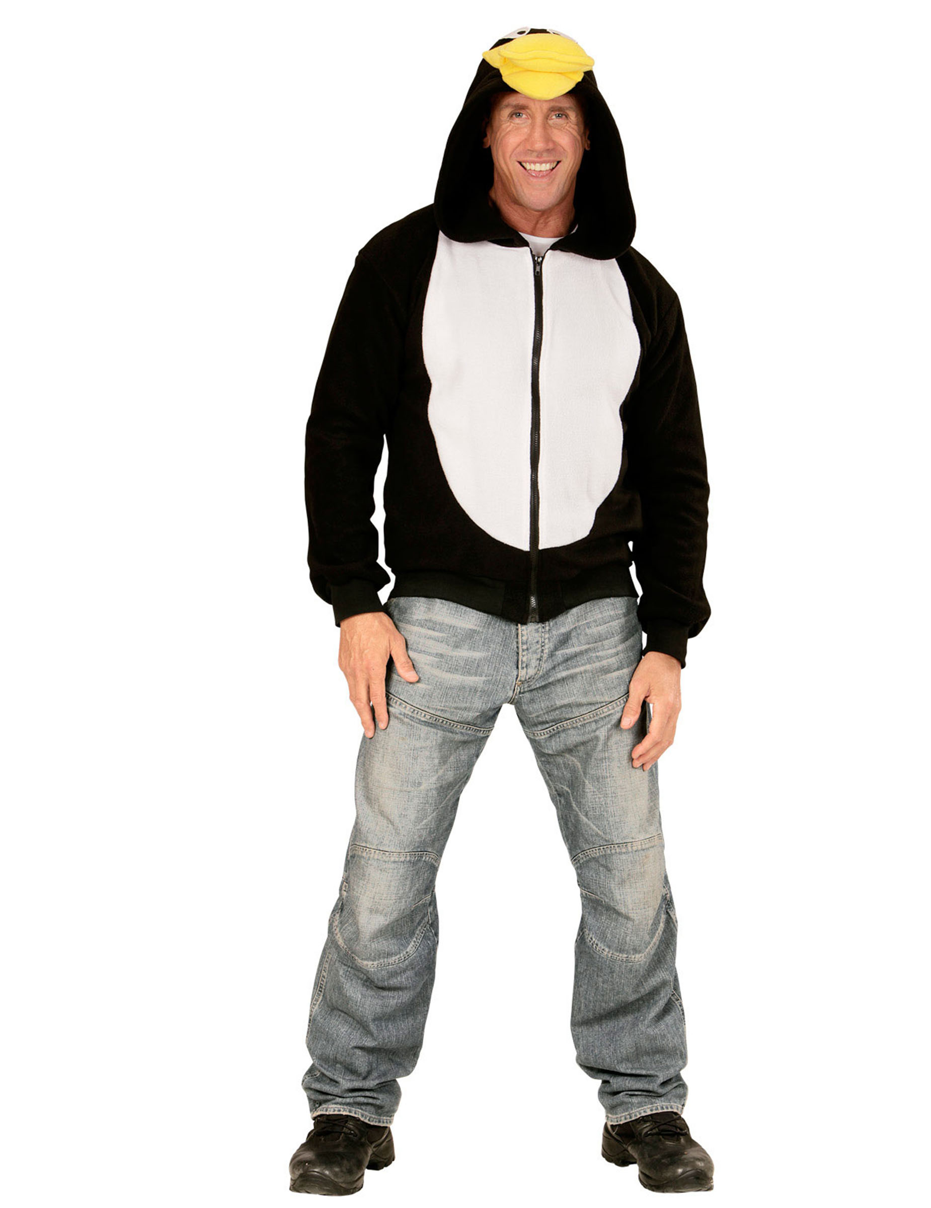 Veste à capuche canard adulte