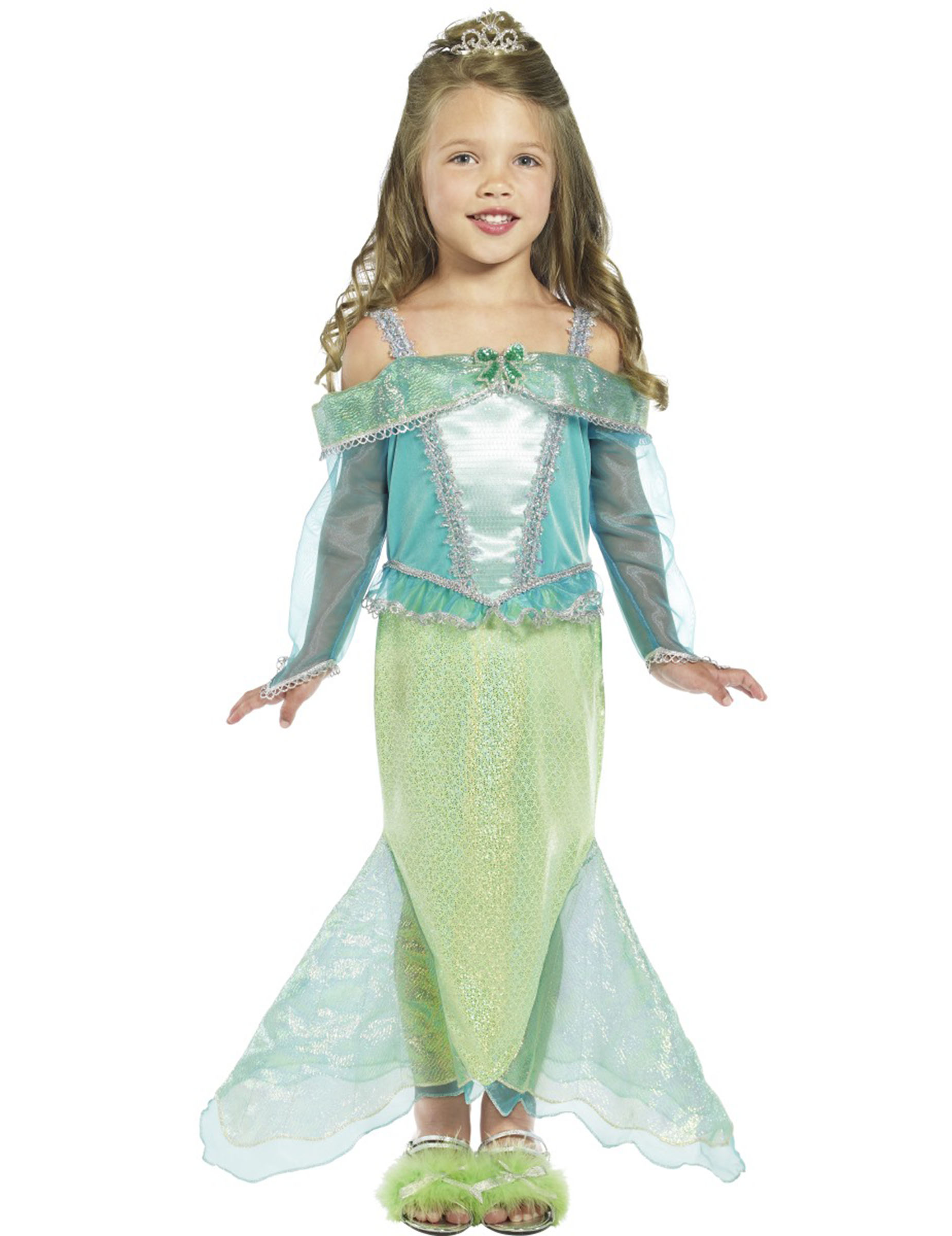 Déguisement princesse sirène fille