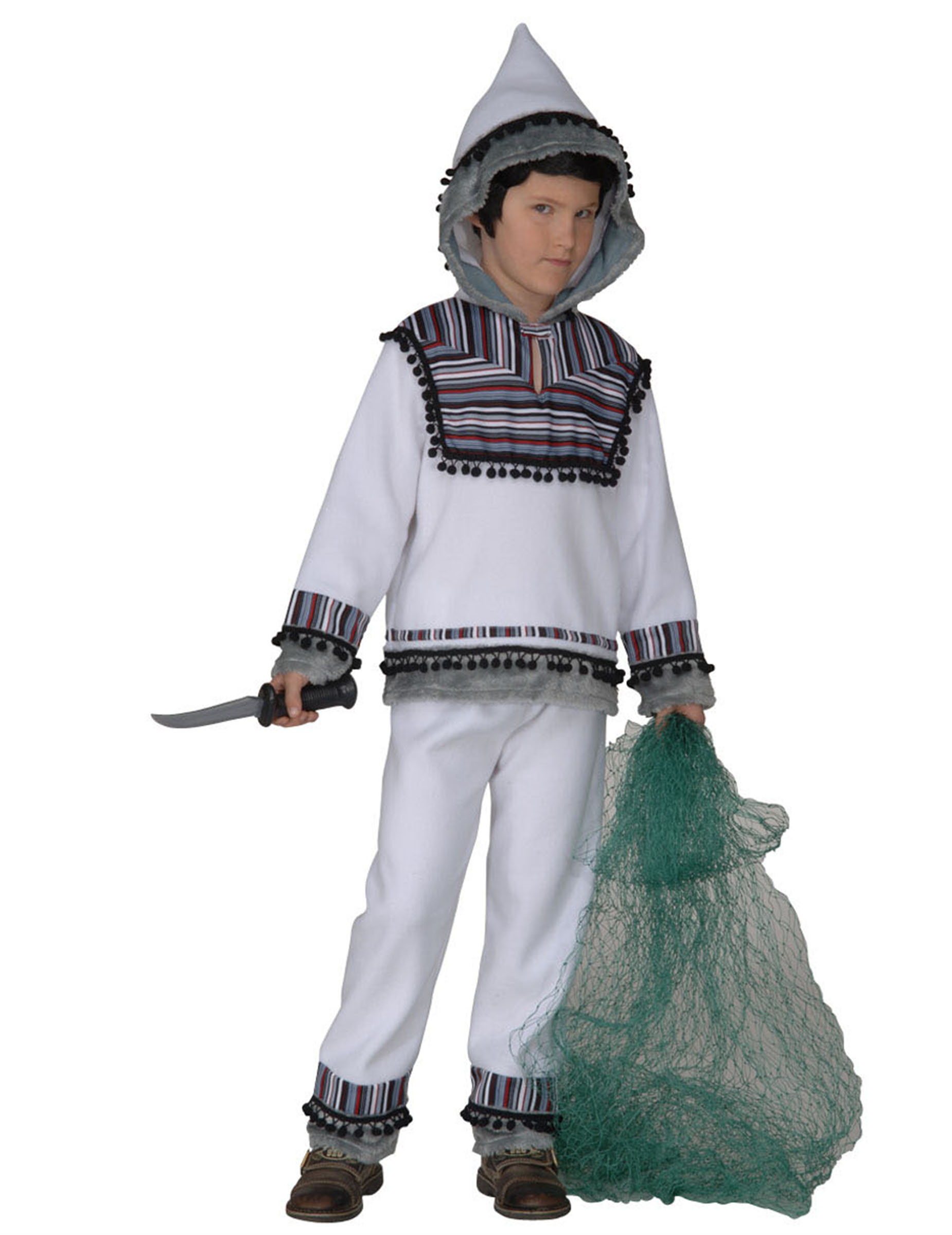 Déguisement esquimau blanc enfant