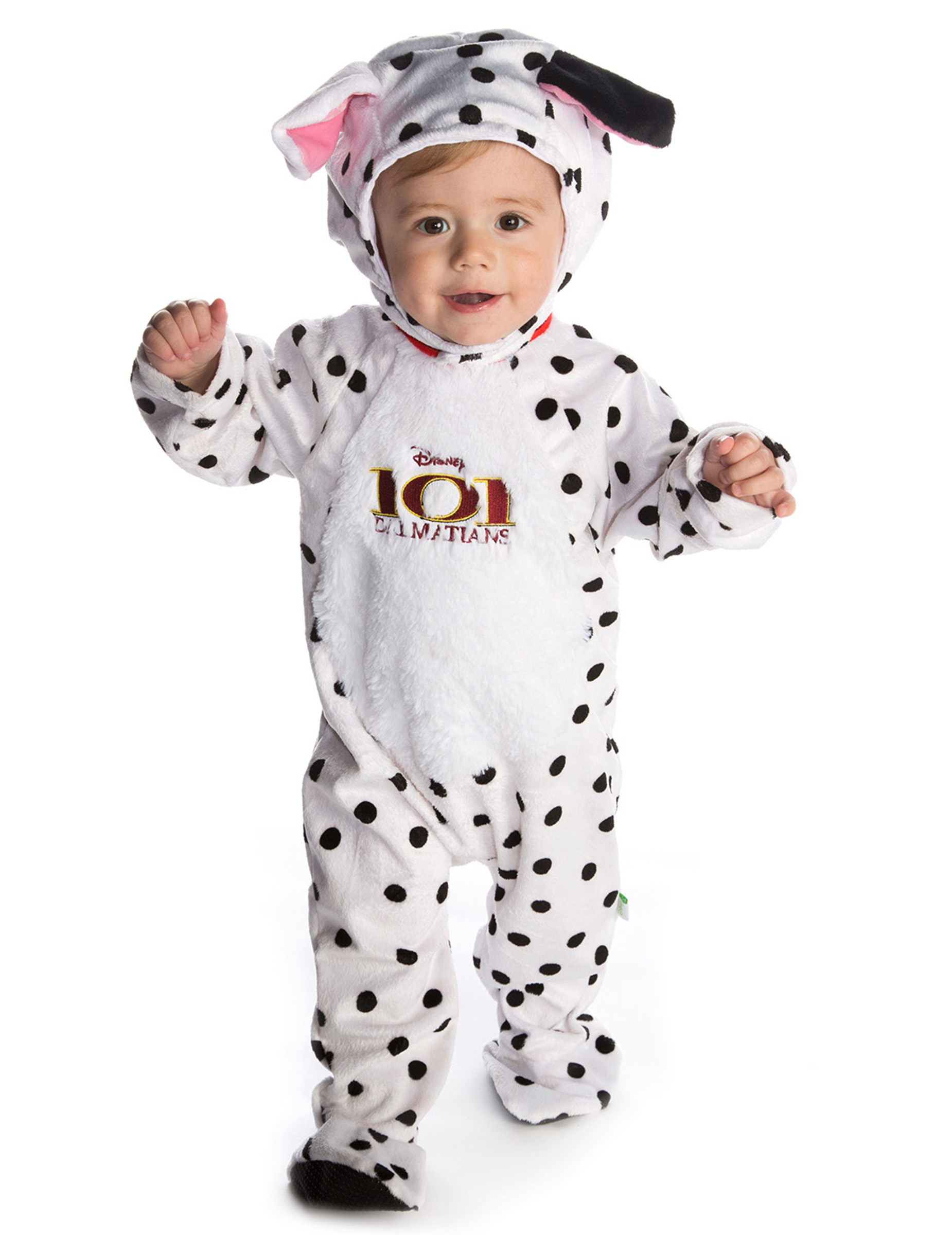 Déguisement bébé grenouillère avec cagoule 101 Dalmatiens