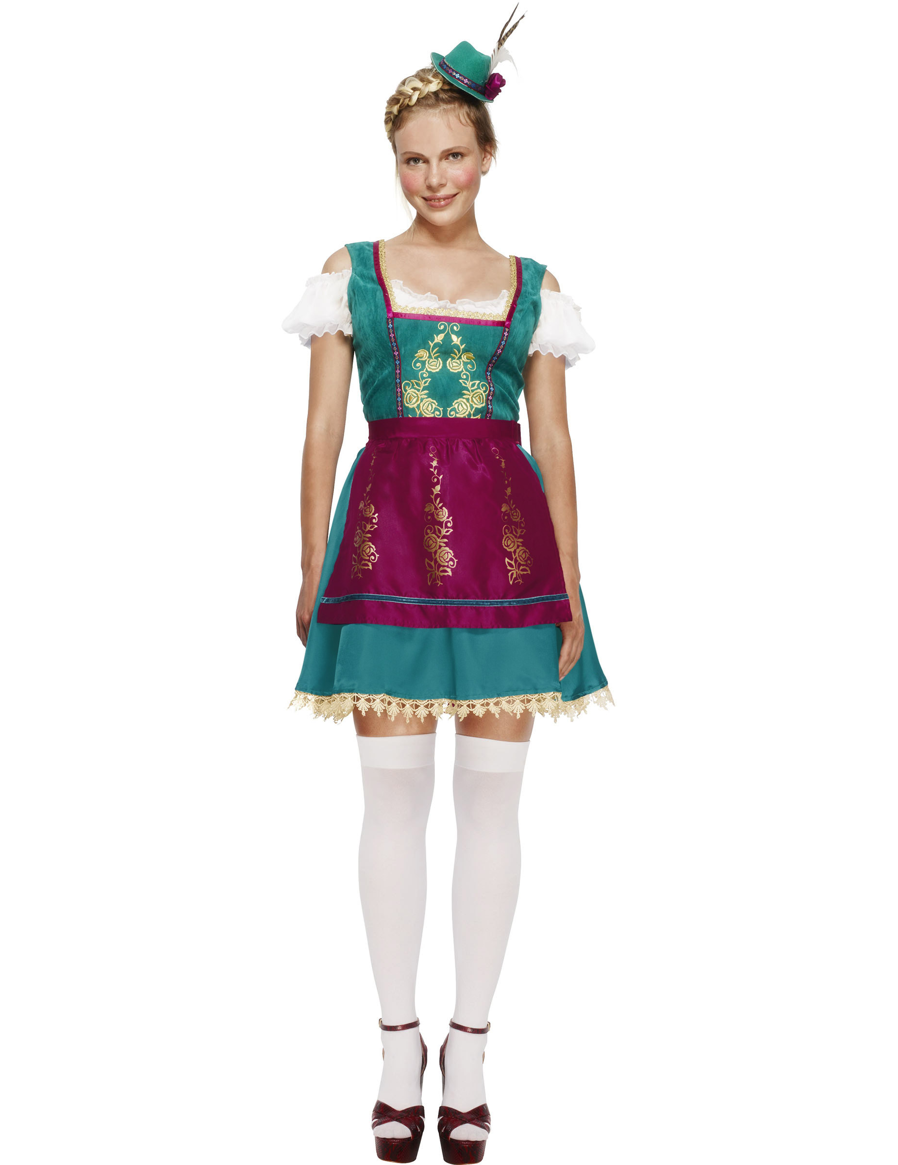 Déguisement serveuse bavaroise luxe femme