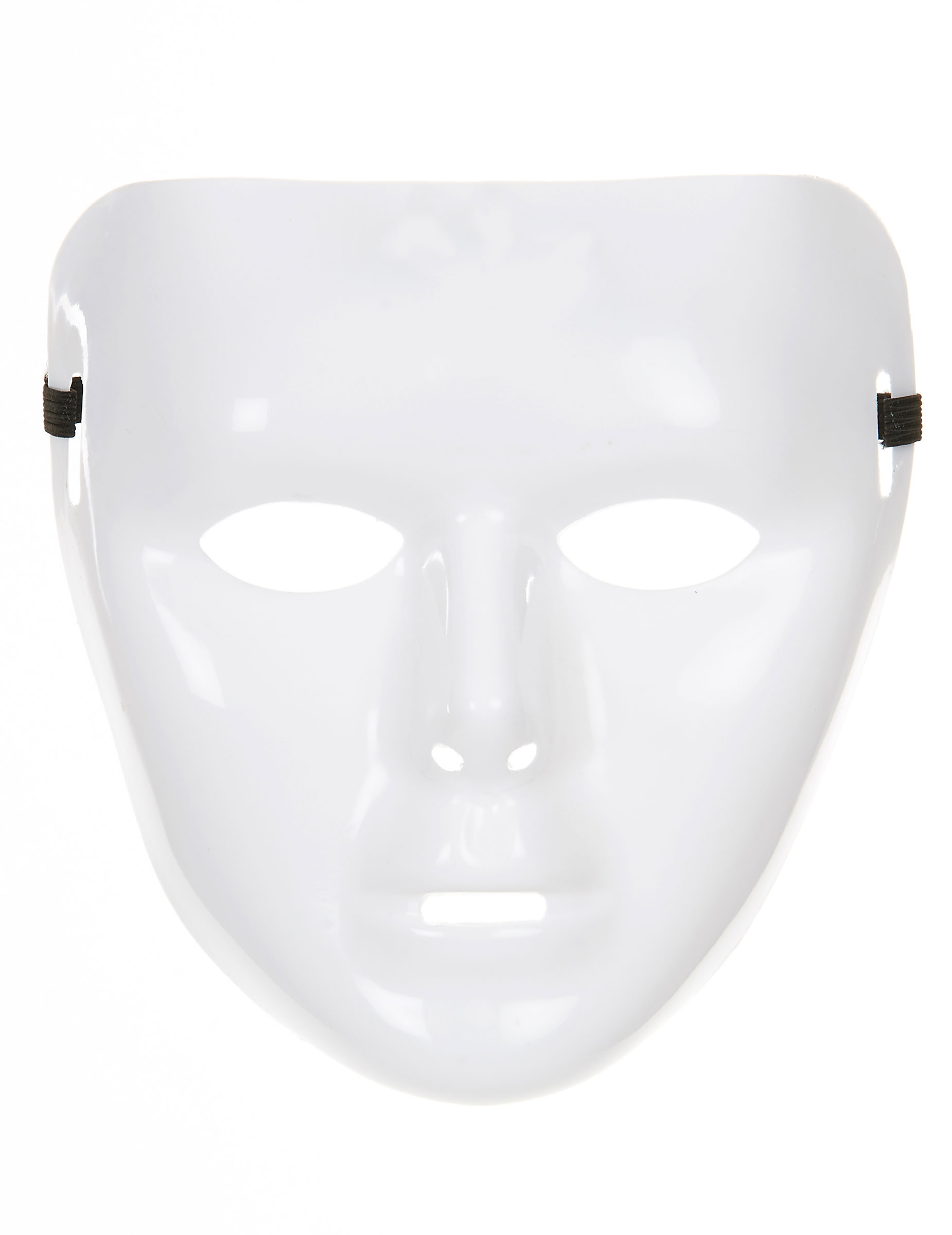 Masque blanc brillant Adulte
