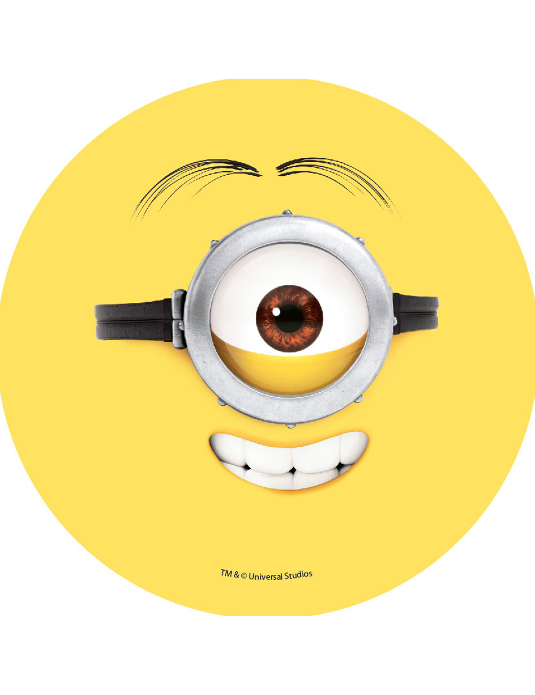Disque en sucre Stuart Minions 21 cm