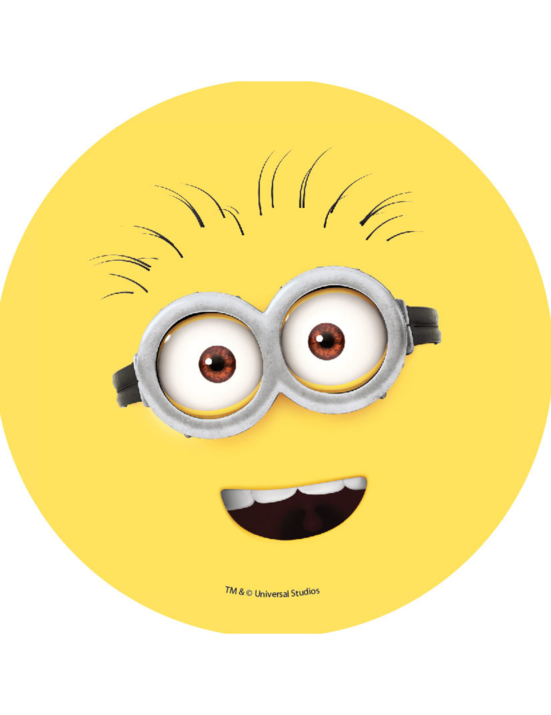 Disque en sucre Phil Minions 21 cm