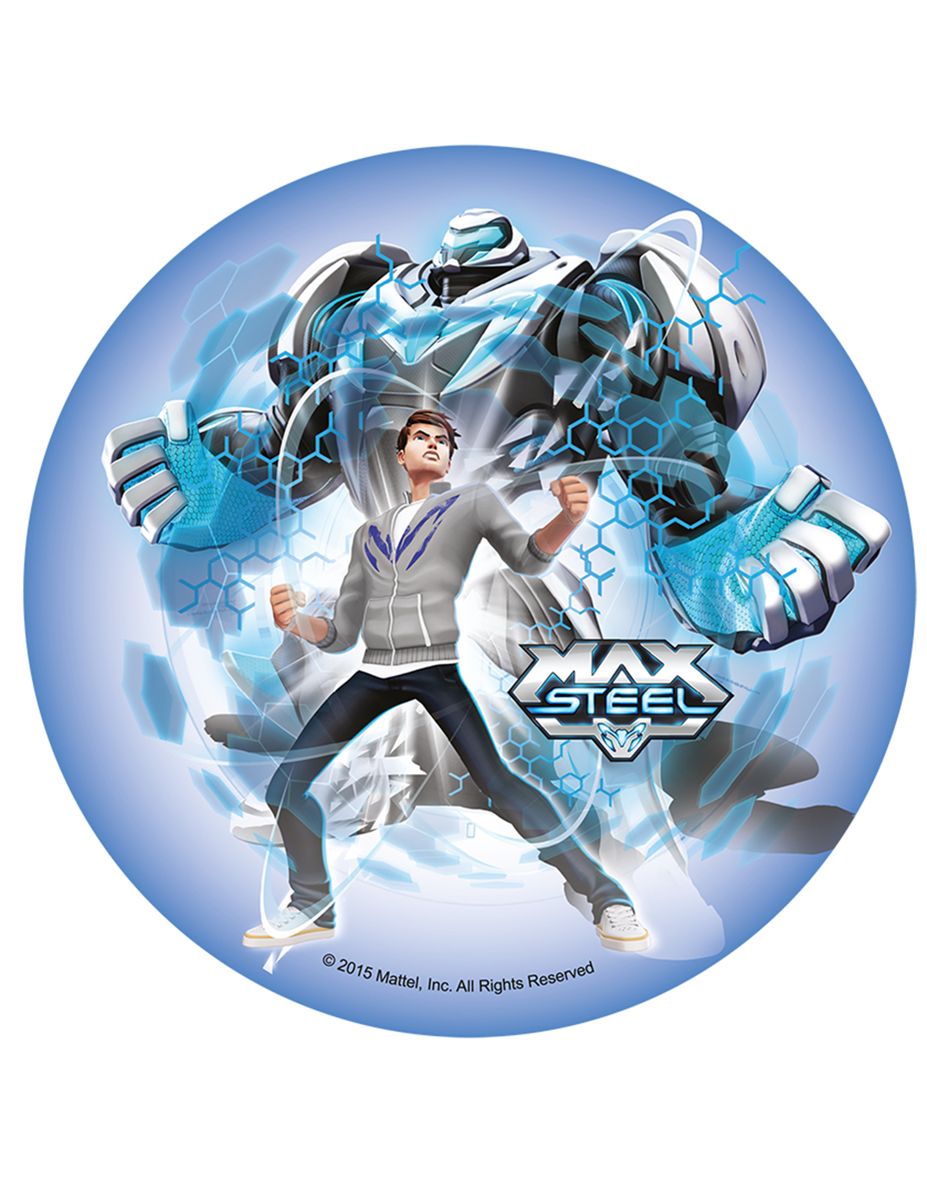 Disque azyme Max Steel 20.5 cm