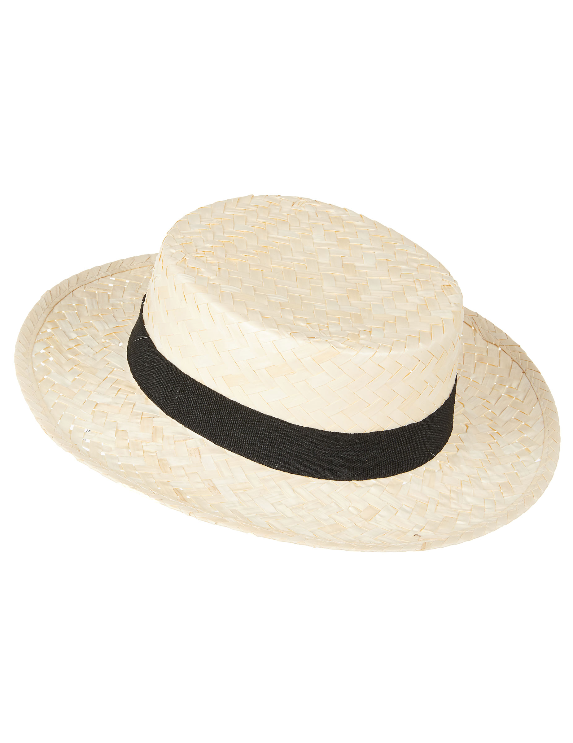 Chapeau canotier adulte
