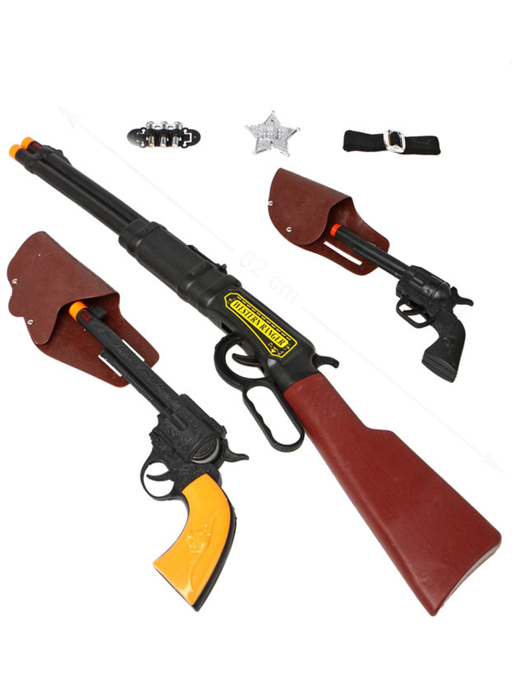 Set cowboy chasseur de prime adulte