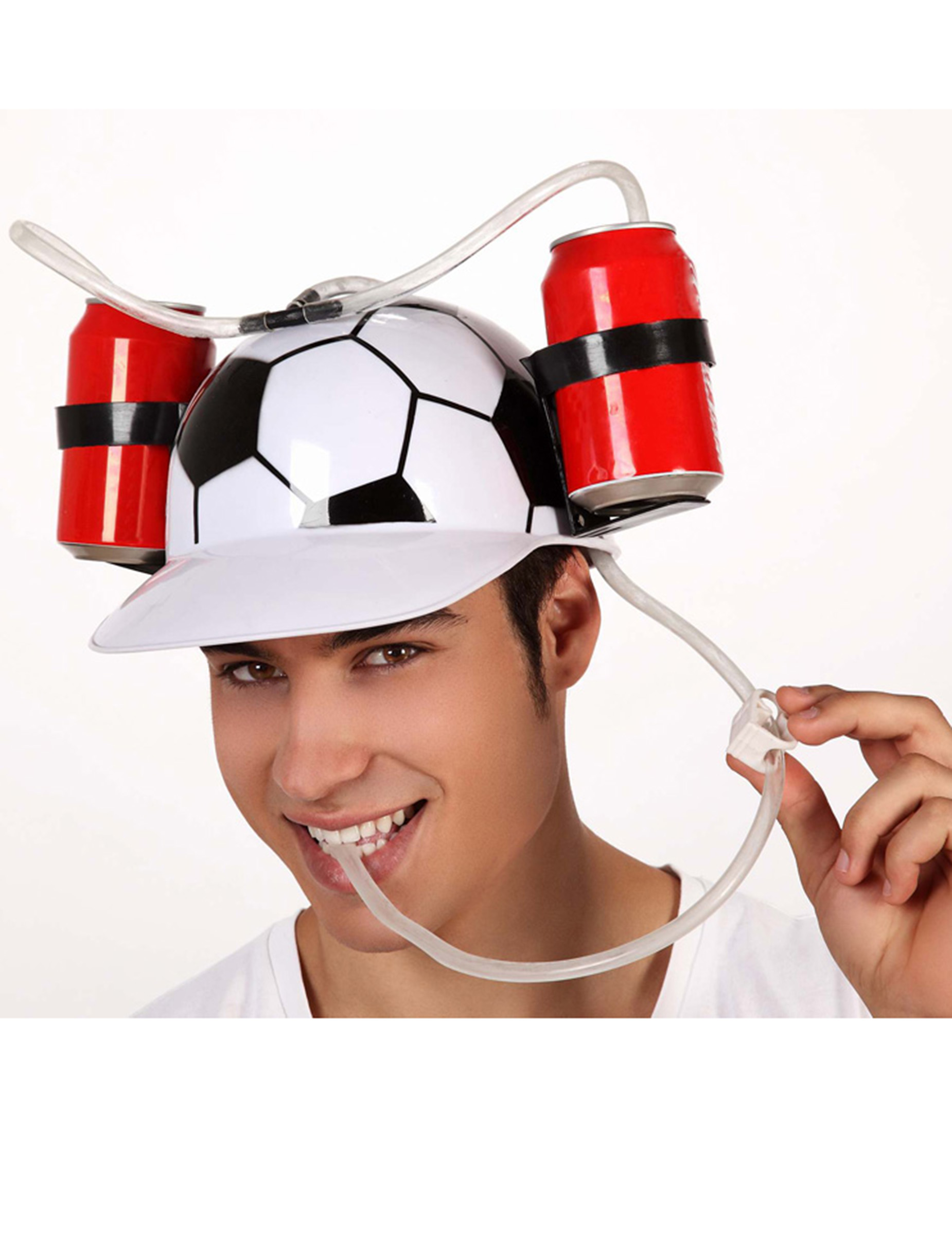 Casque anti-soif football