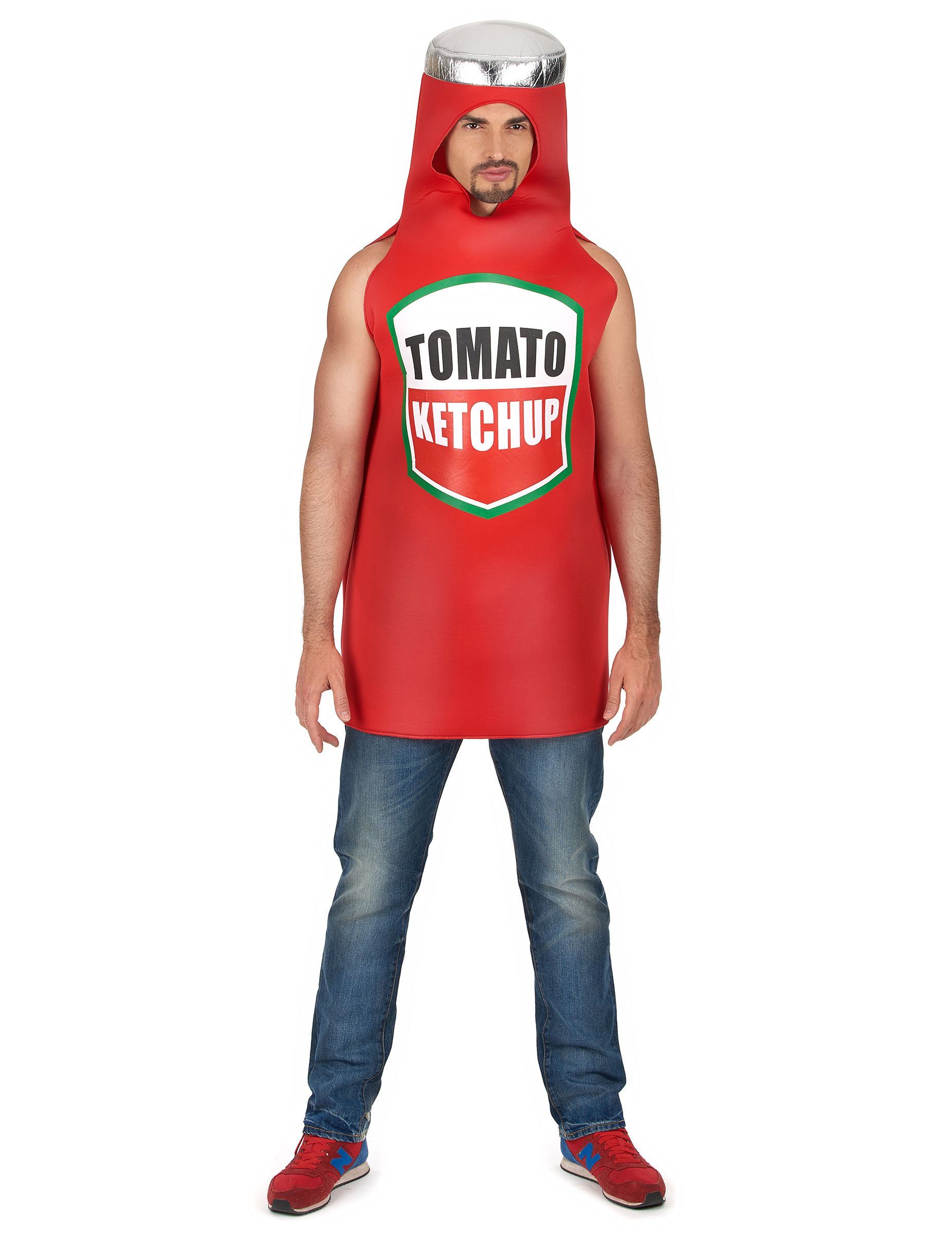Déguisement ketchup Adulte