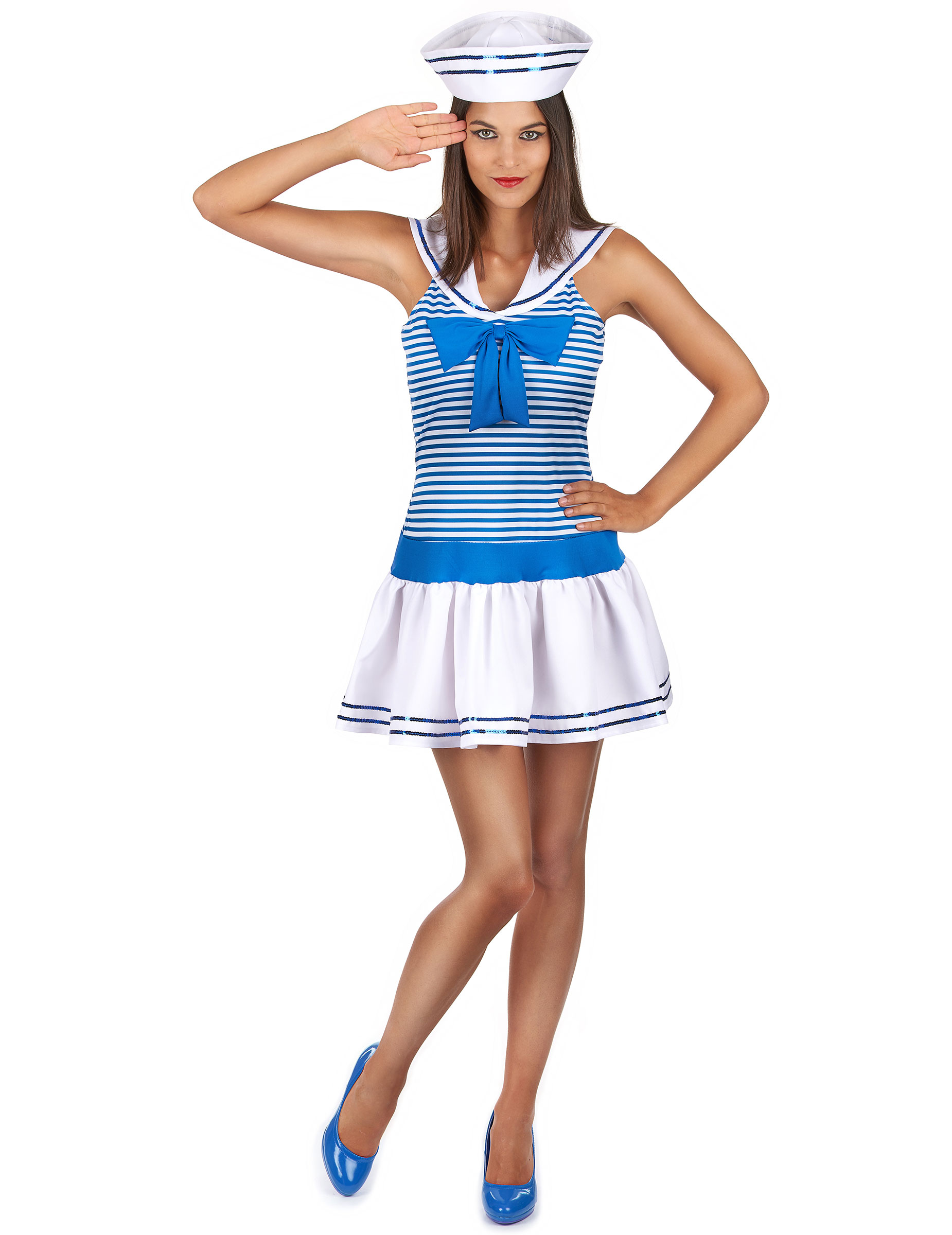 Déguisement uniforme marin sexy femme