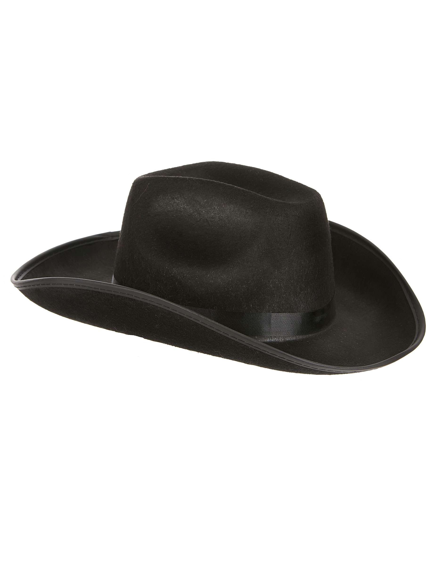 Chapeau de cowboy noir adulte