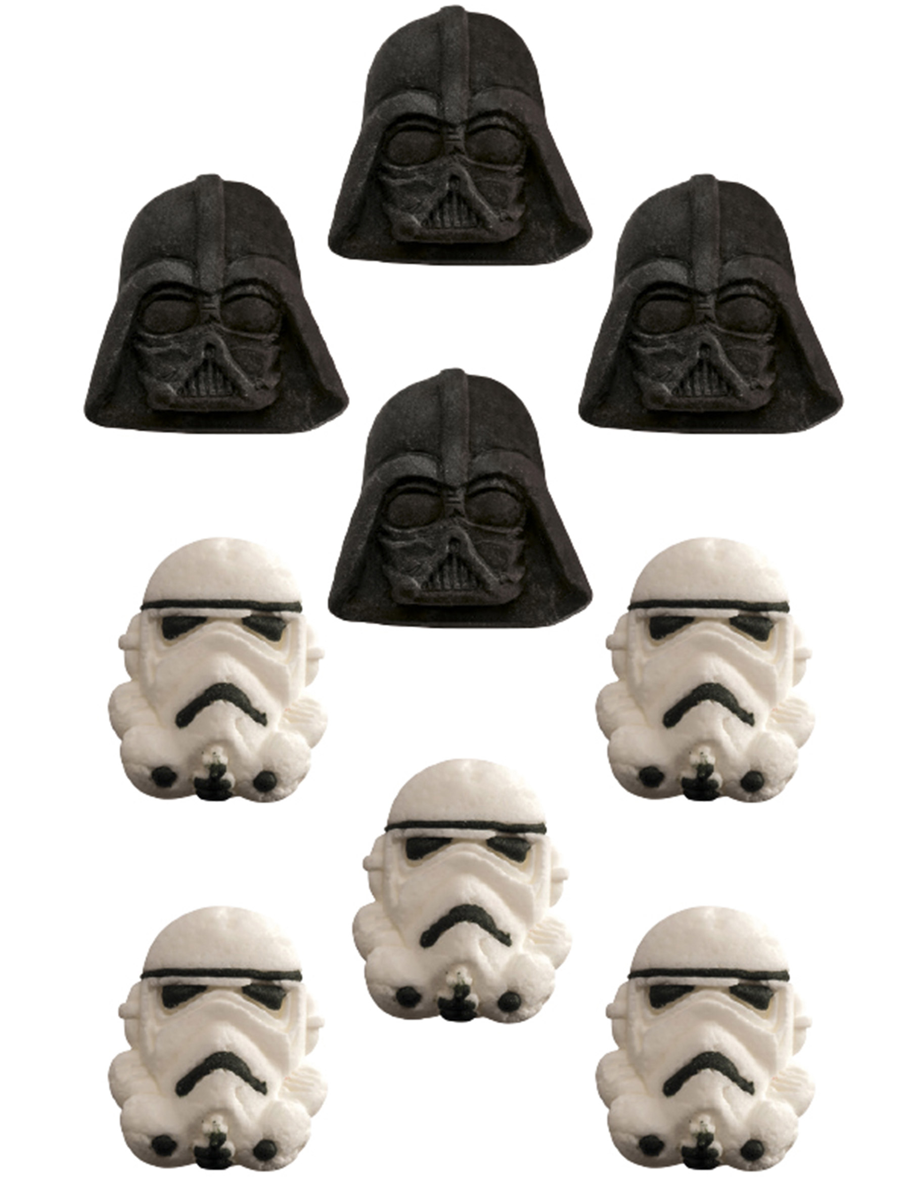 9 Petites décorations en sucre Star Wars