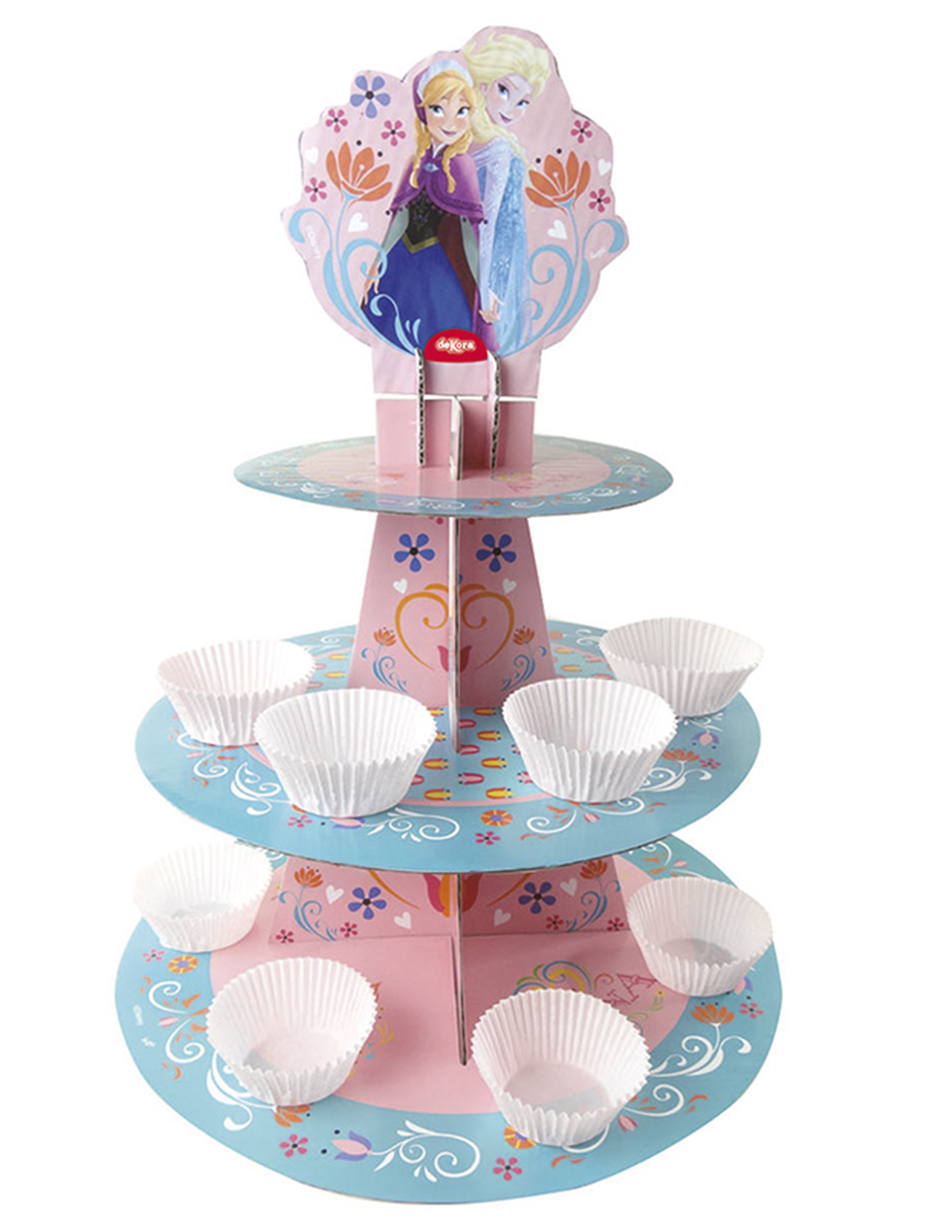 Présentoir à Cupcakes La Reine des Neiges