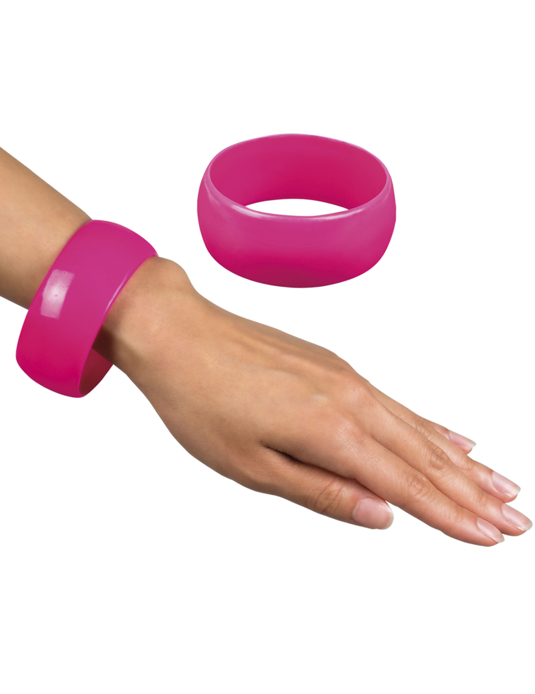 Bracelet large rose femme
