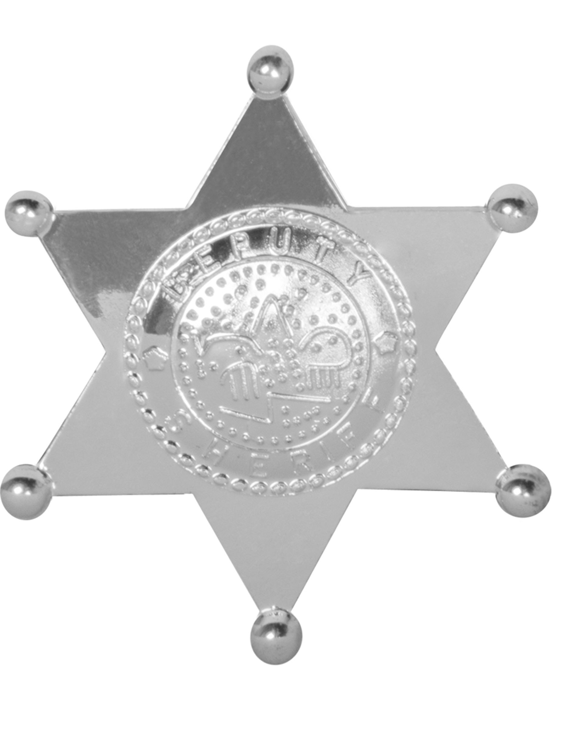 Etoile sheriff argenté