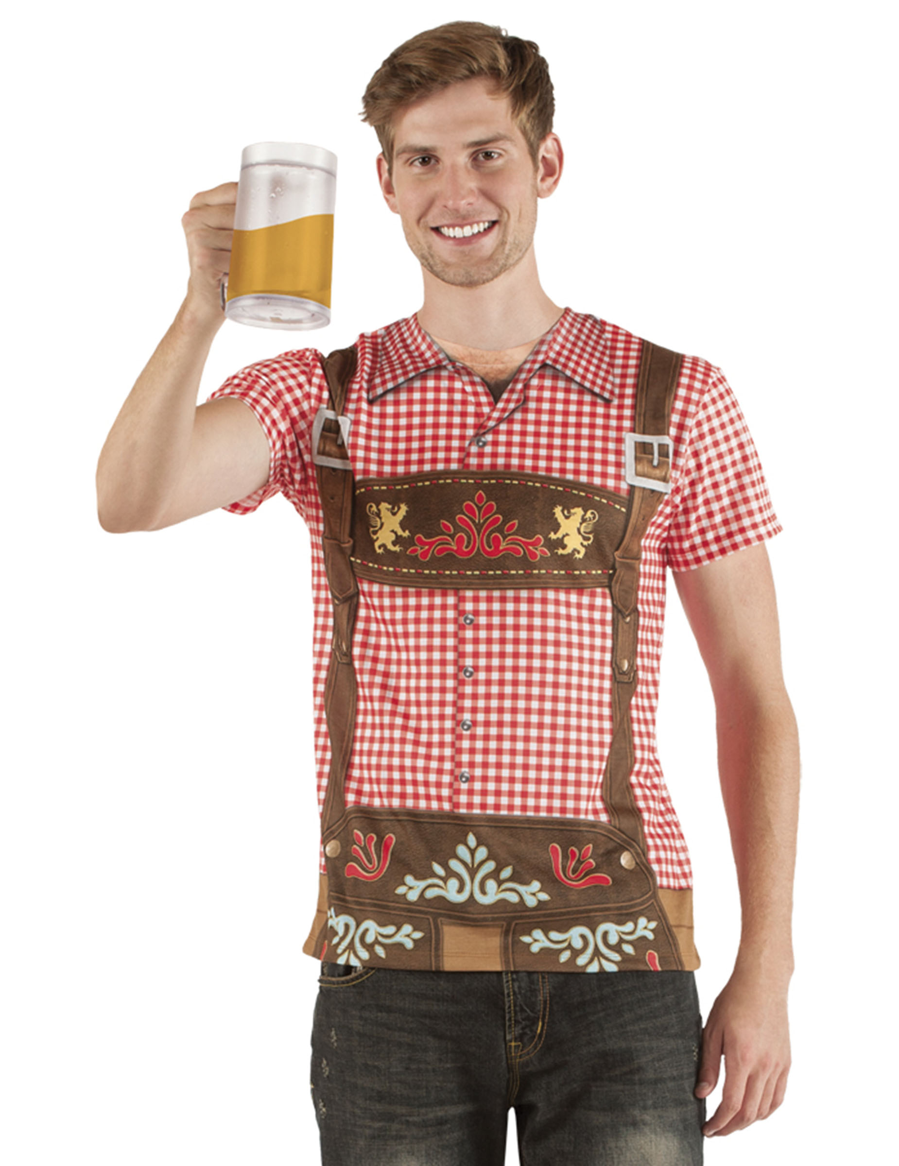 T-shirt bavarois homme