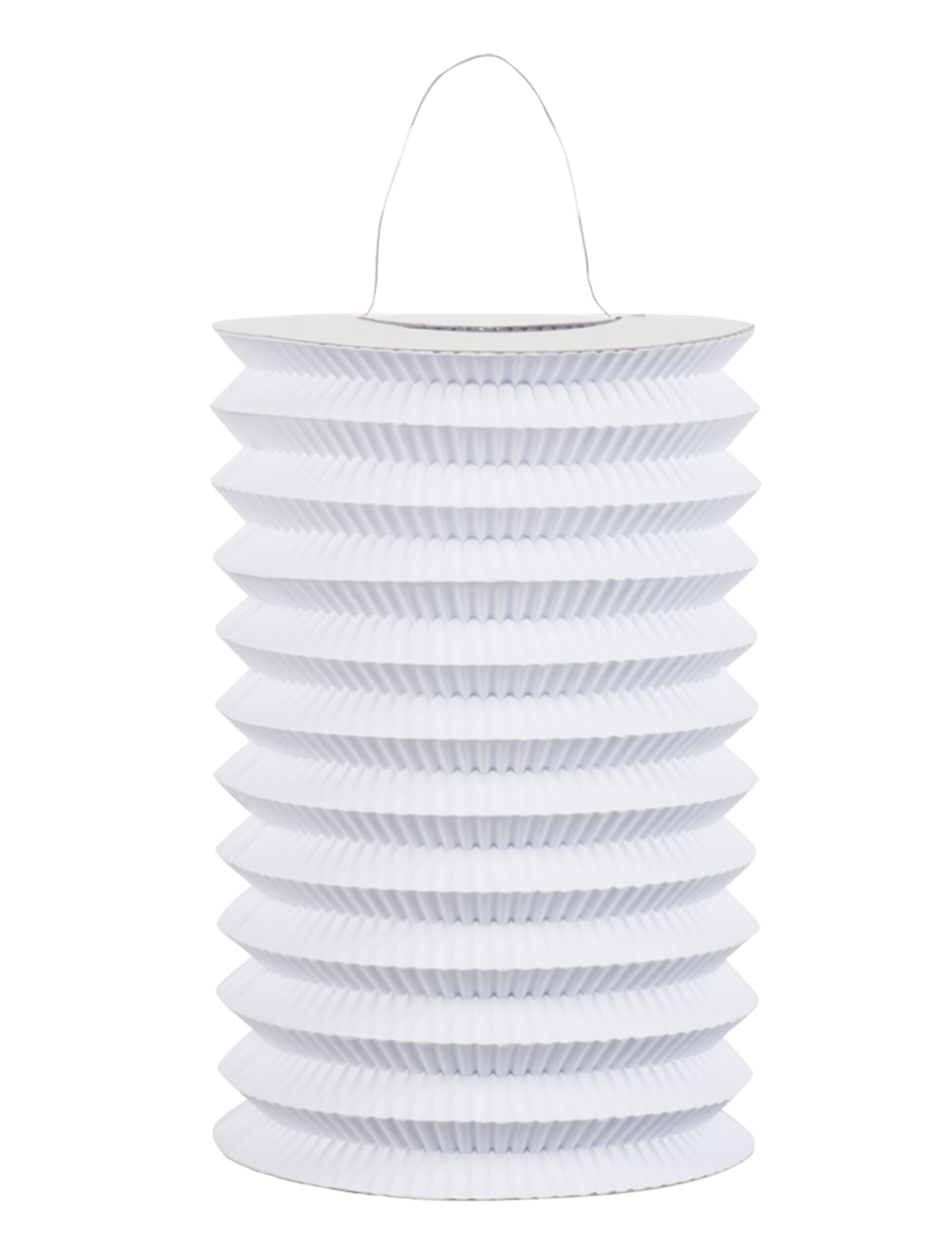 Lampion en papier blanc