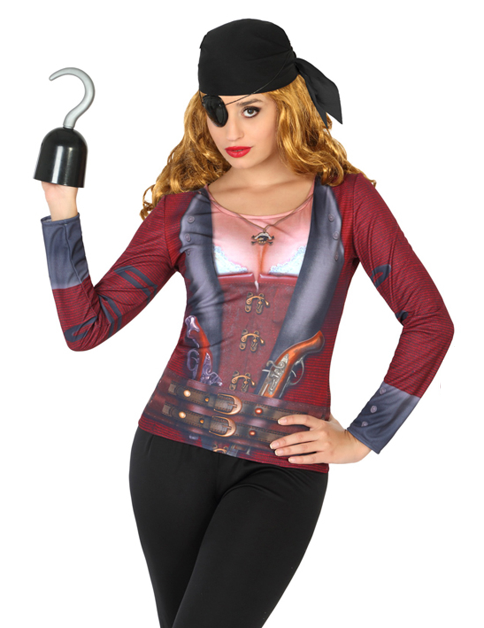 T-shirt pirate femme