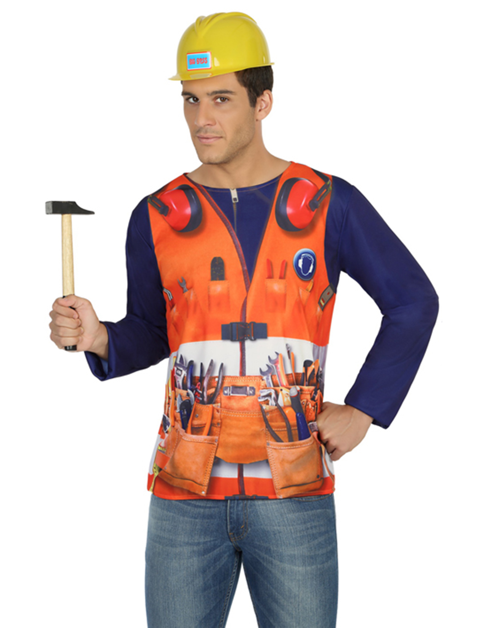 T-shirt chef de chantier homme