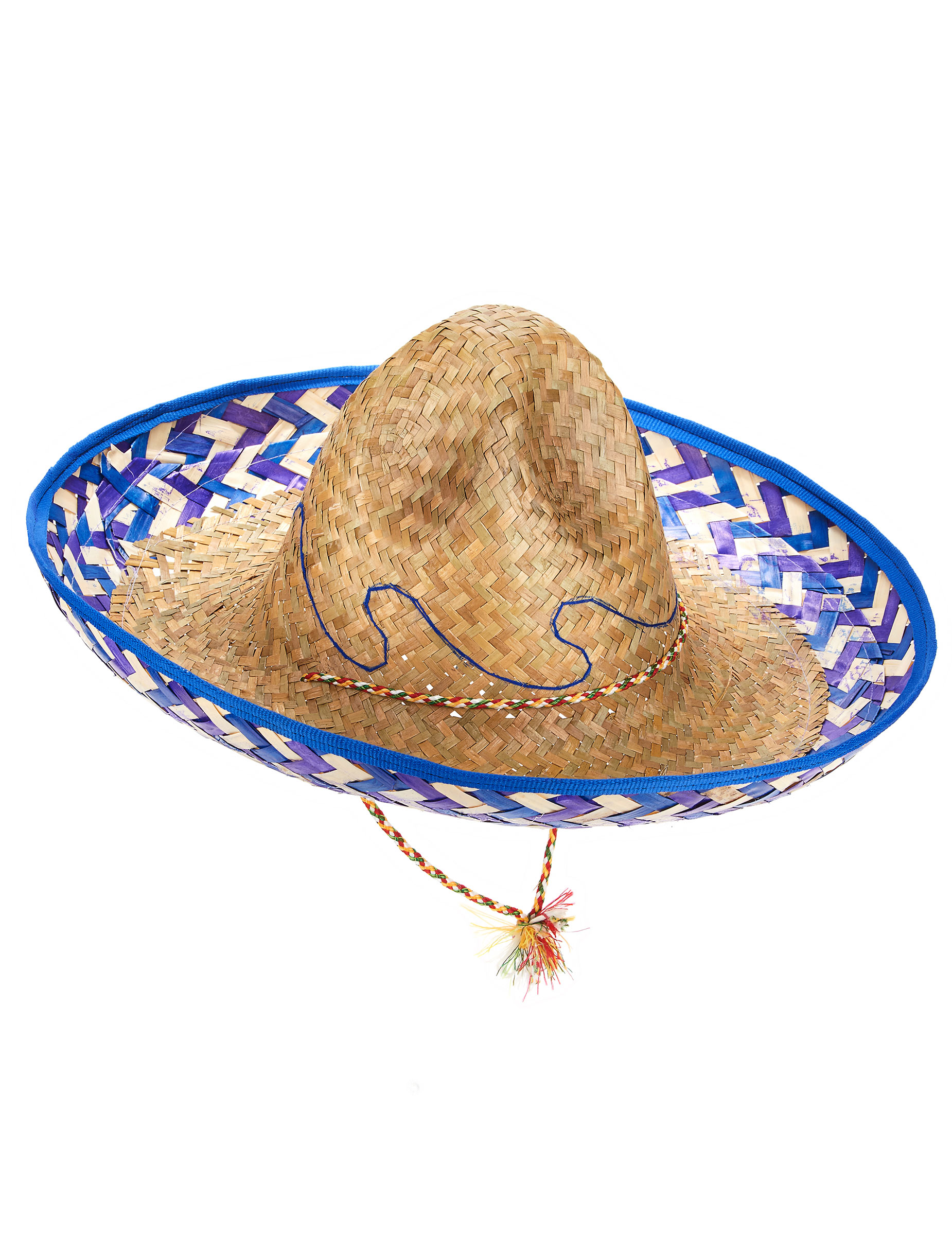 Chapeau mexicain en paille adulte