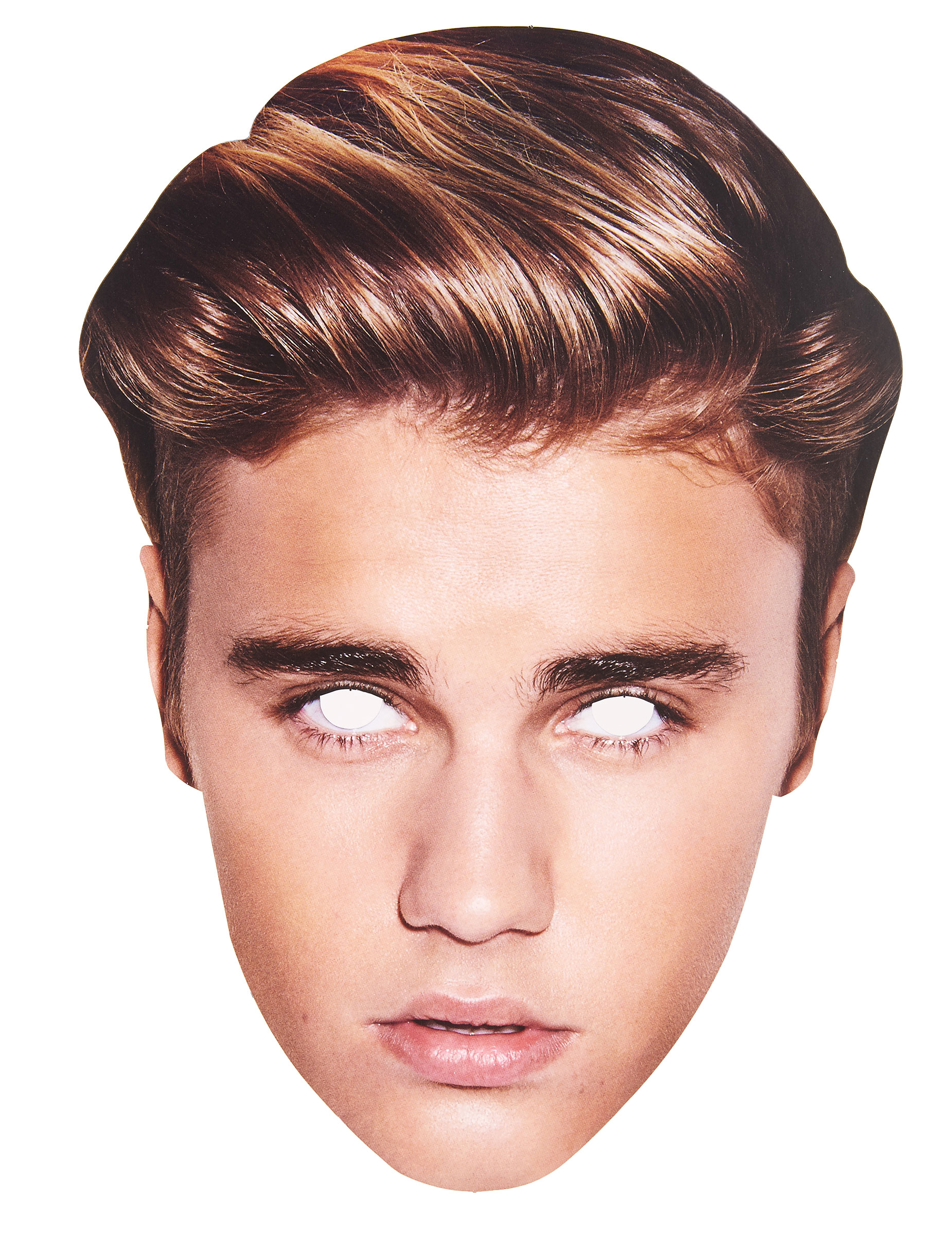 Masque carton Justin Bieber