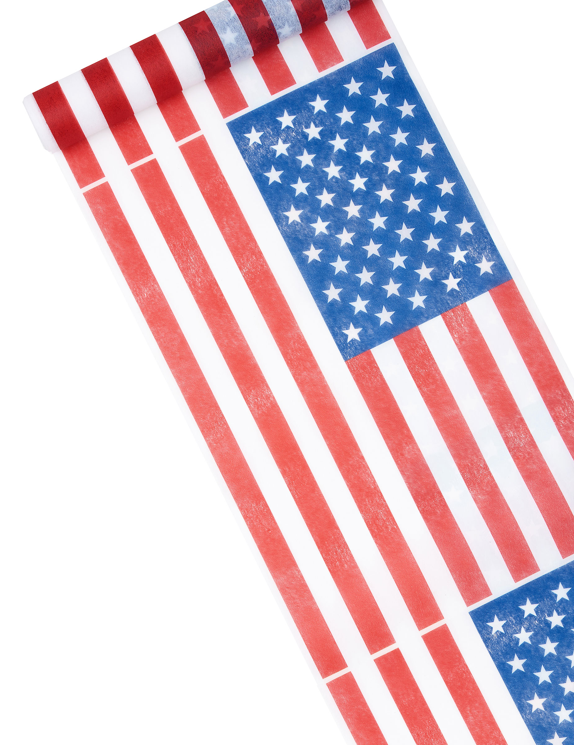 Chemin de table intissé USA 30 cm x 5 m