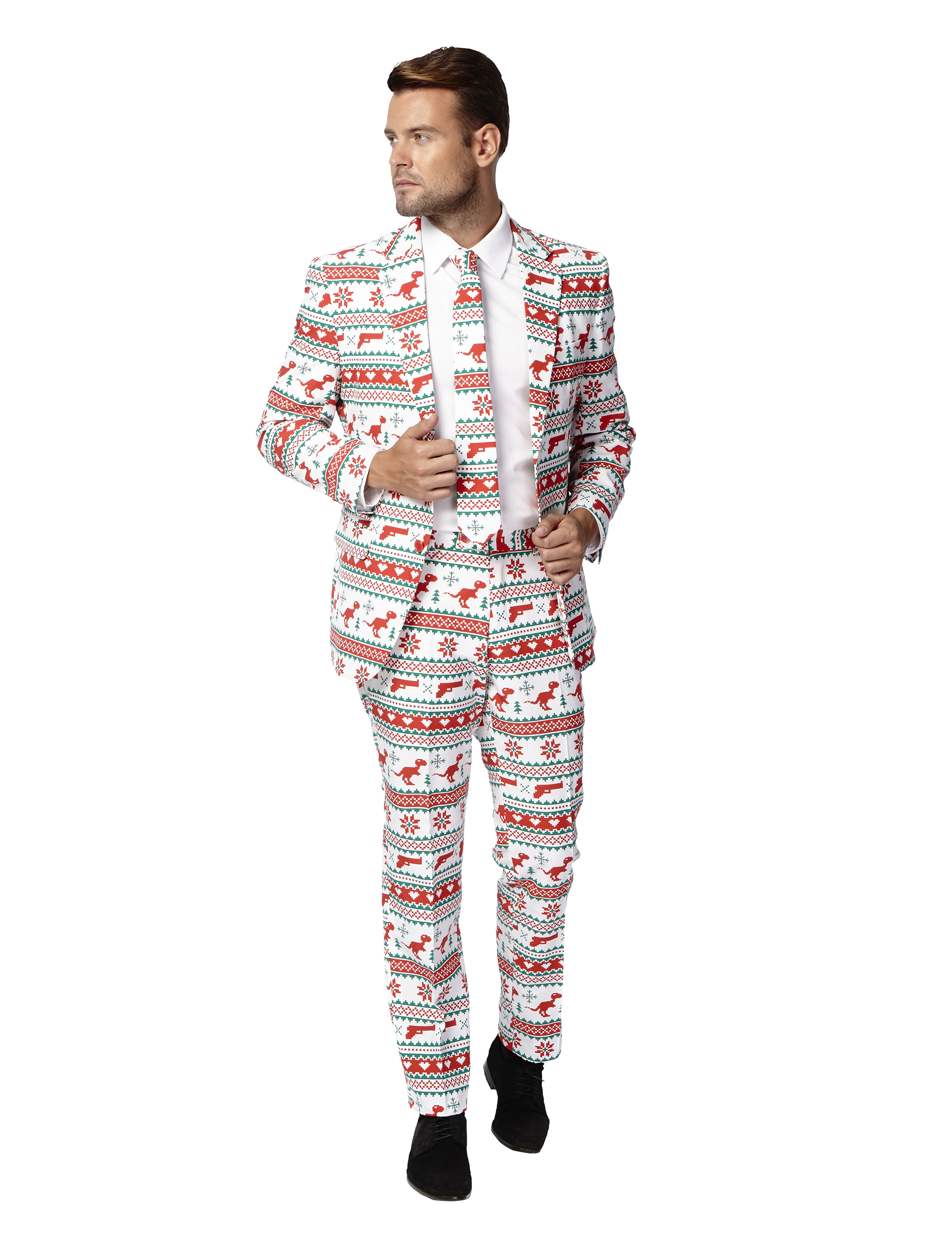 Costume Mr. Gangster de Noël homme Opposuits