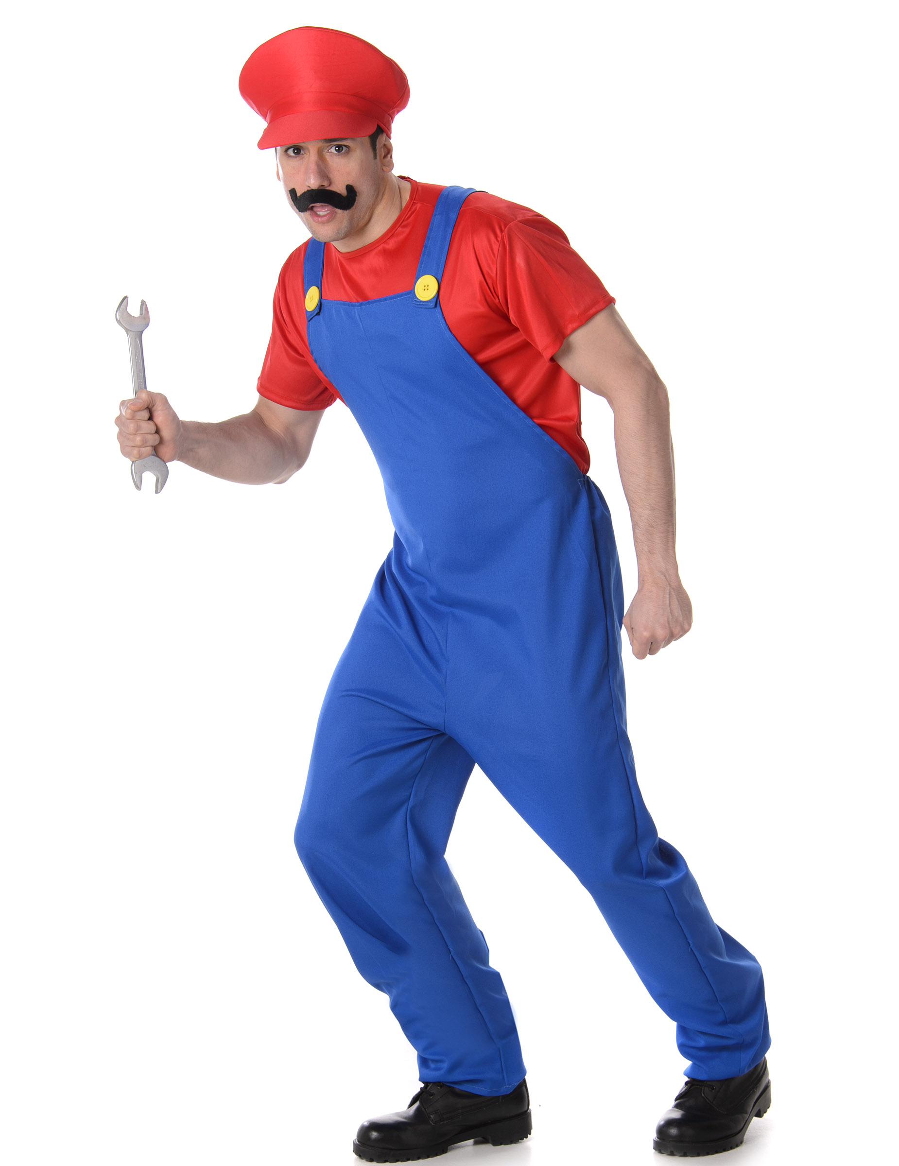 Déguisement Plombier rouge homme