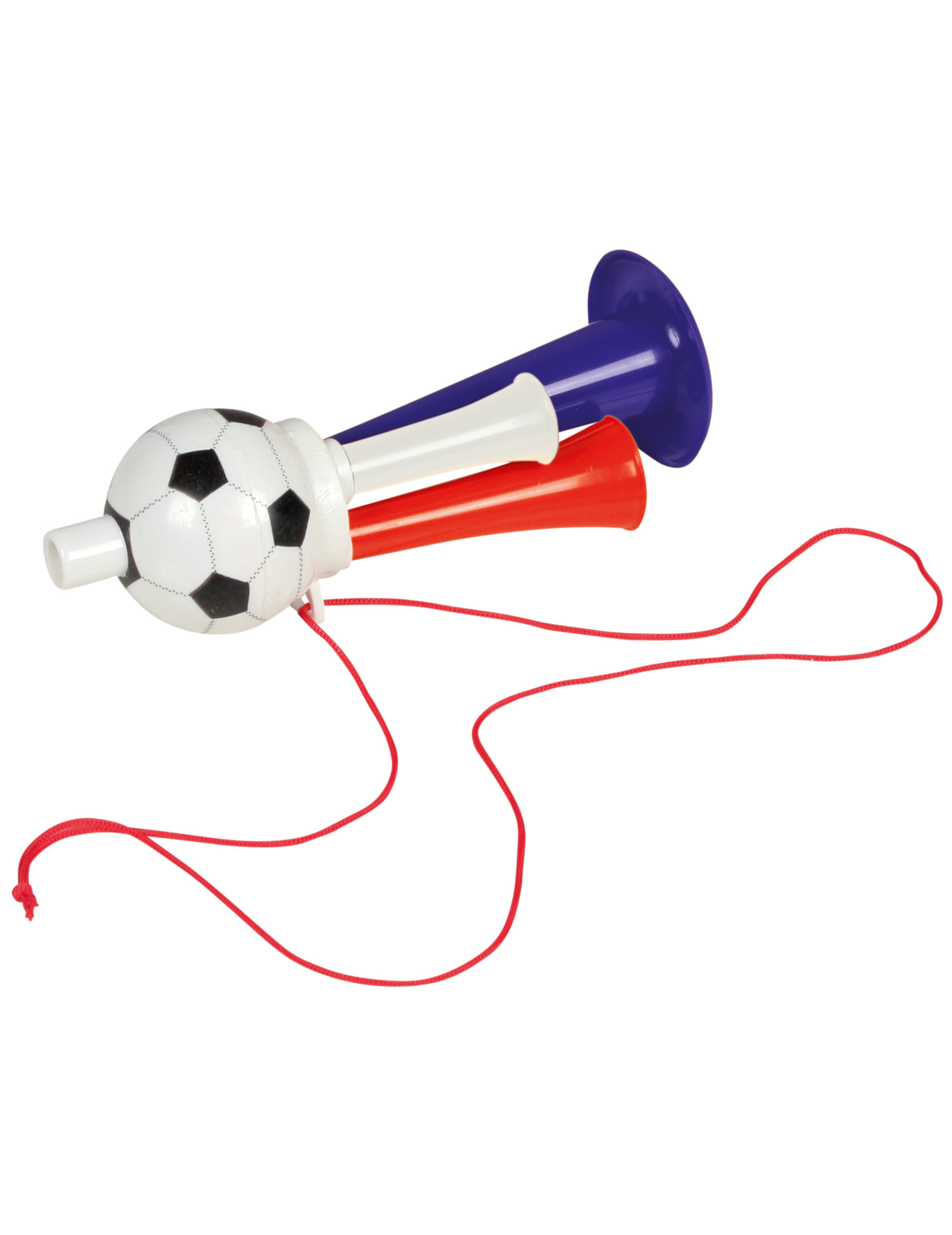 Trompette ballon de football supporter France