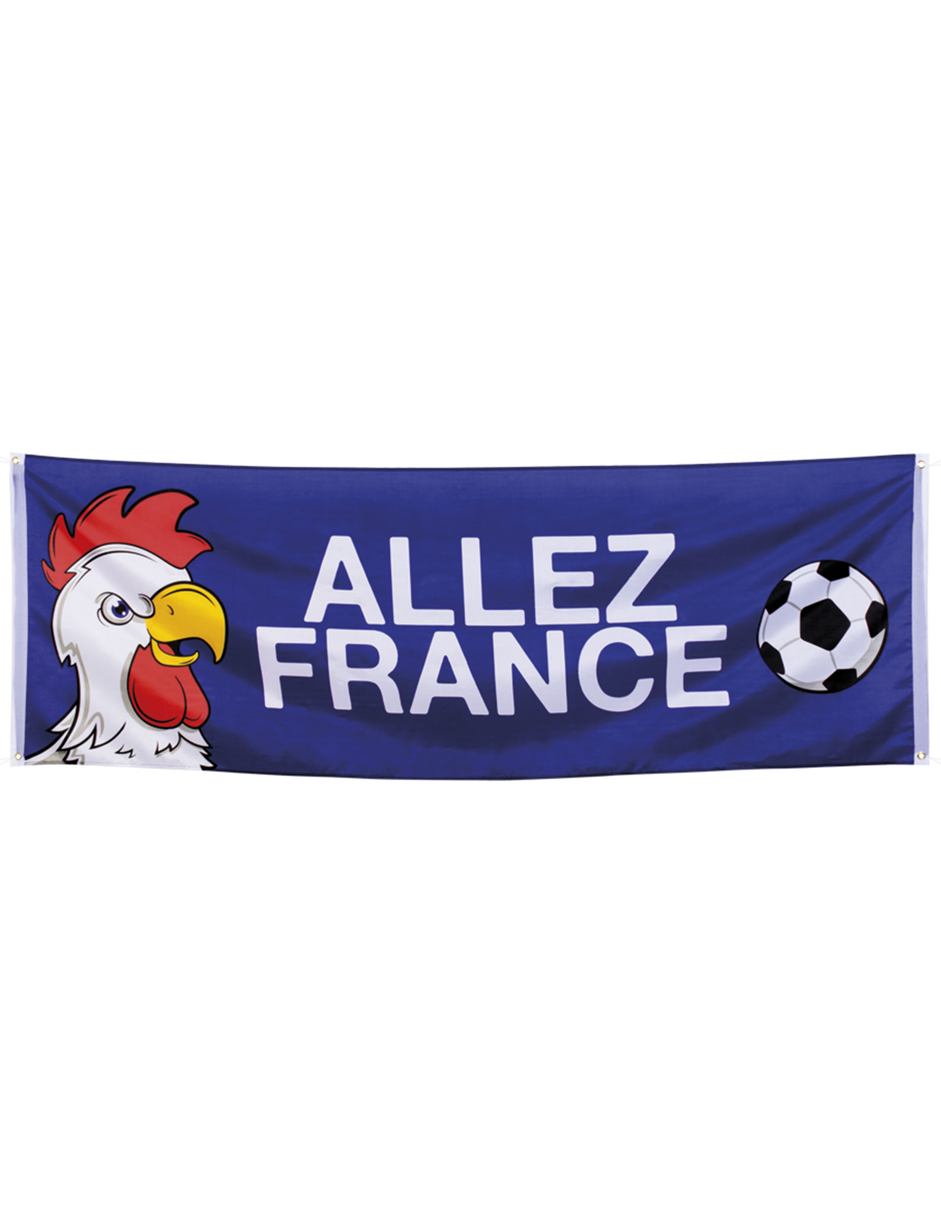 Bannière supporter Allez France 74 X 220 cm