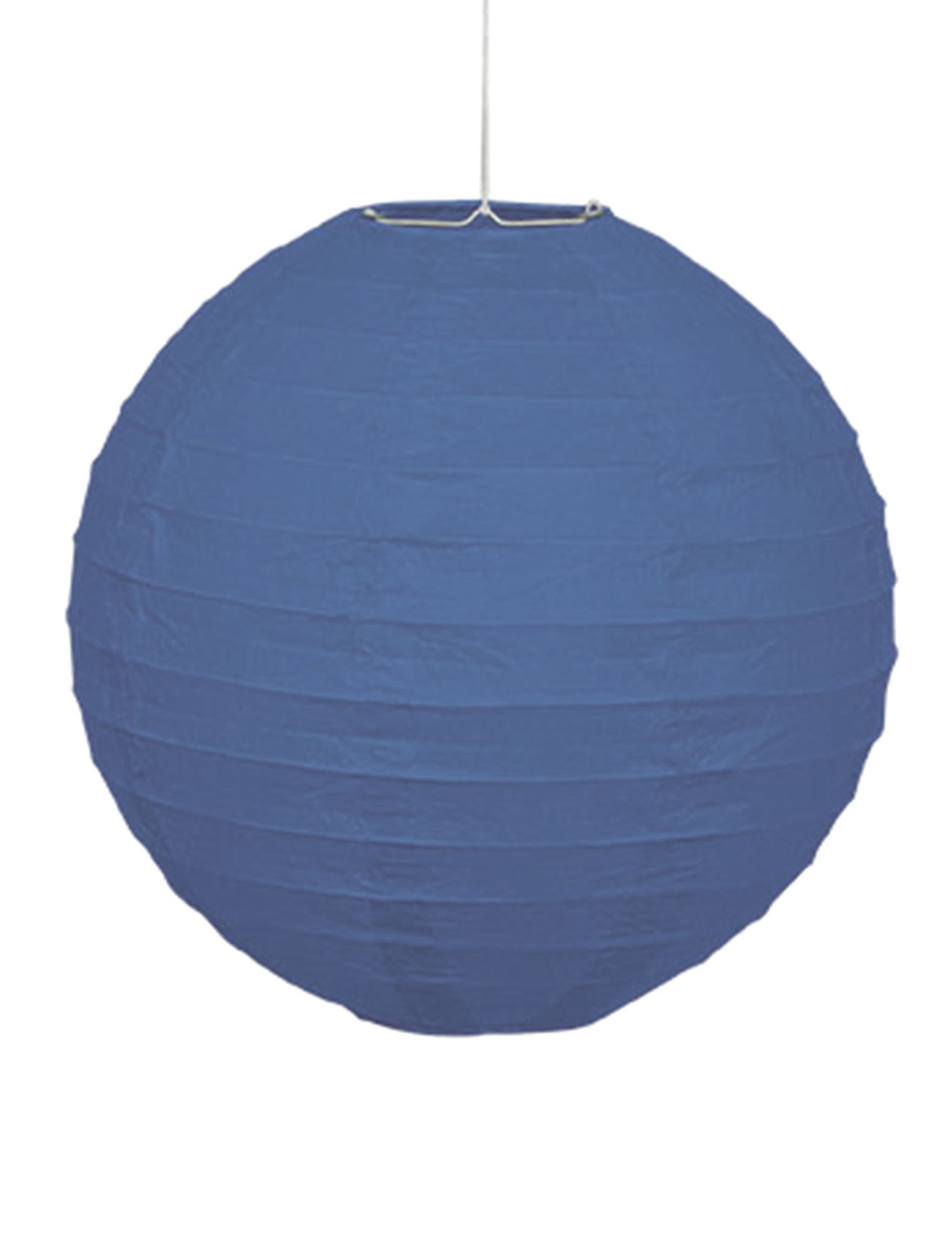 Lanterne japonaise bleue 25 cm