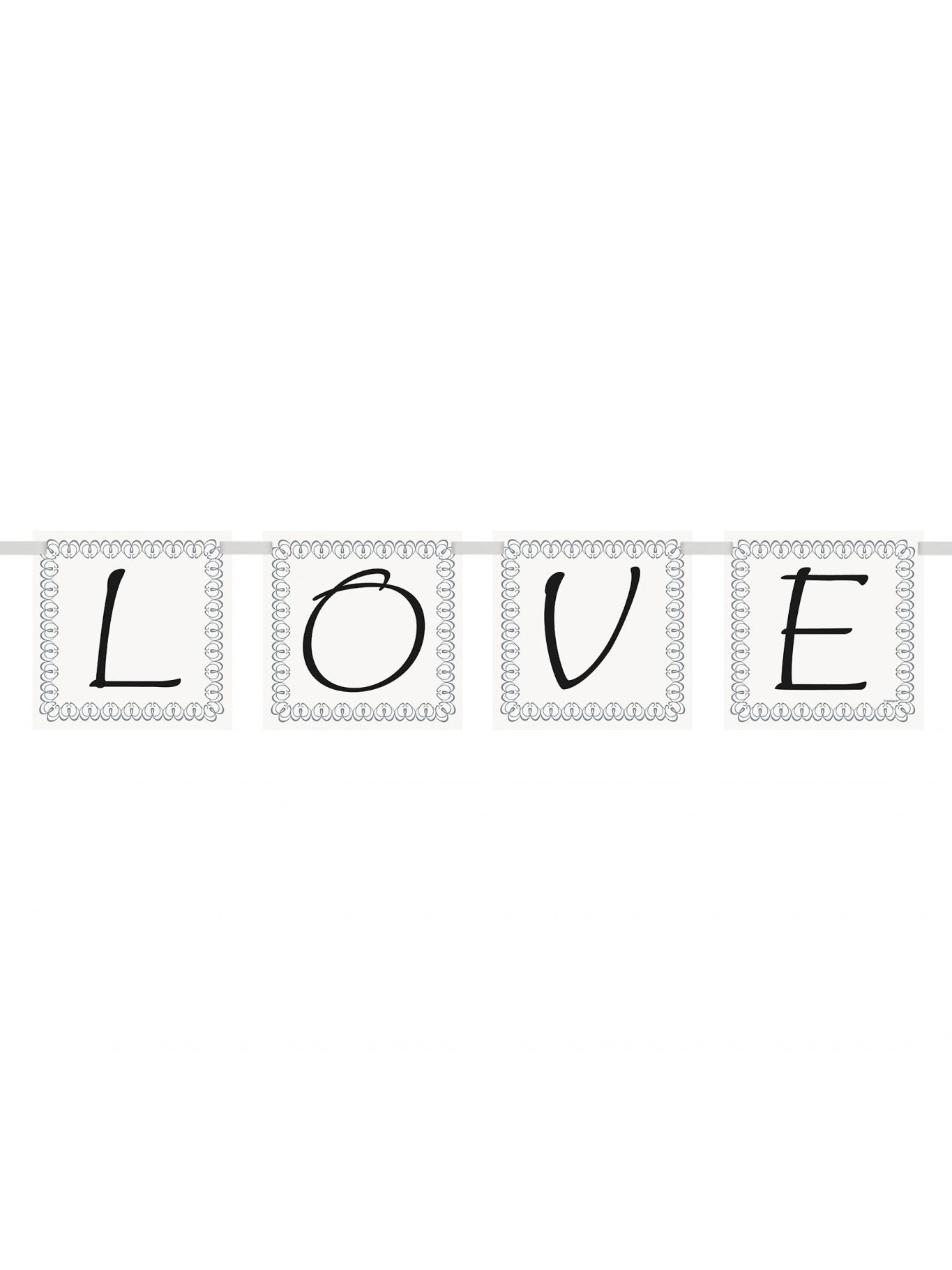 Petite guirlande Love 70 cm