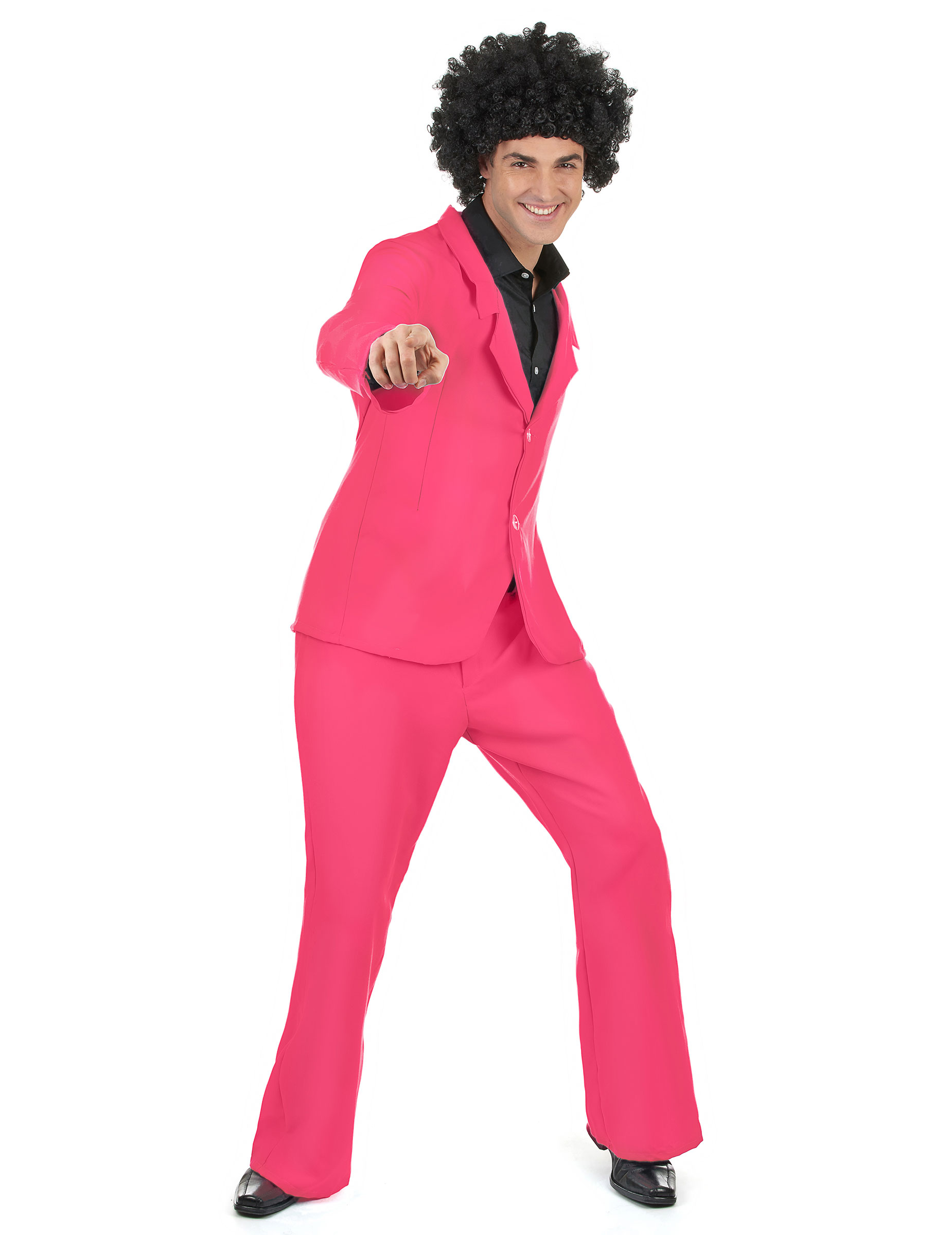 Déguisement disco rose adulte