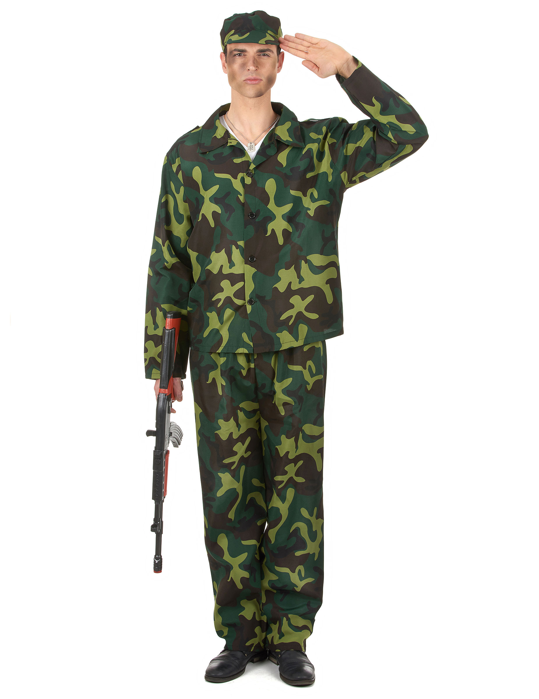 Déguisement soldat homme