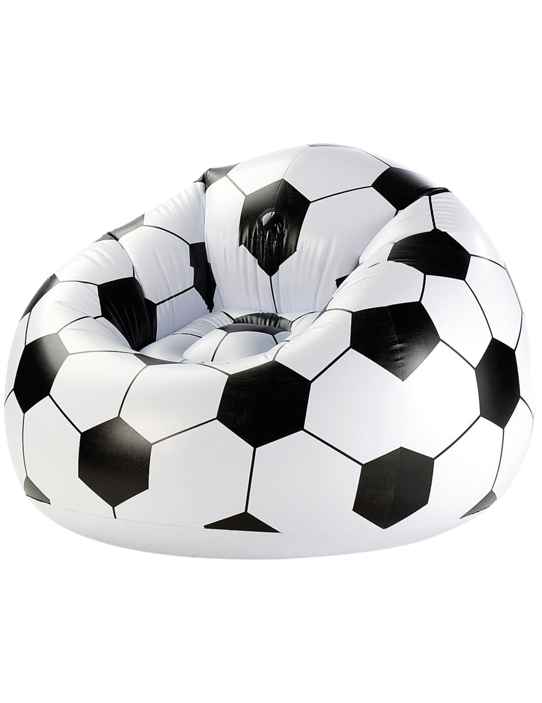Fauteuil gonflable ballon de football