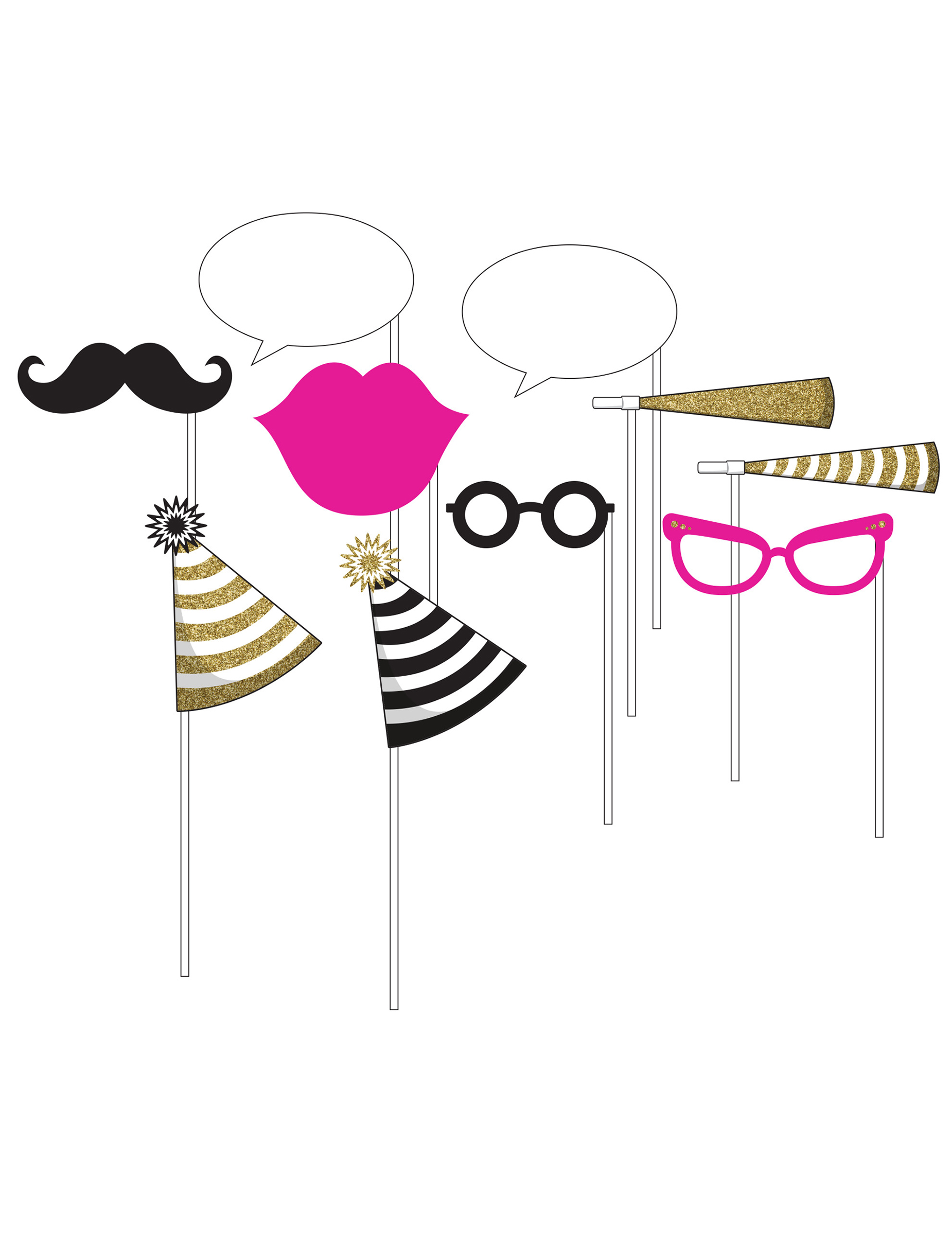 10 accessoires photo booth