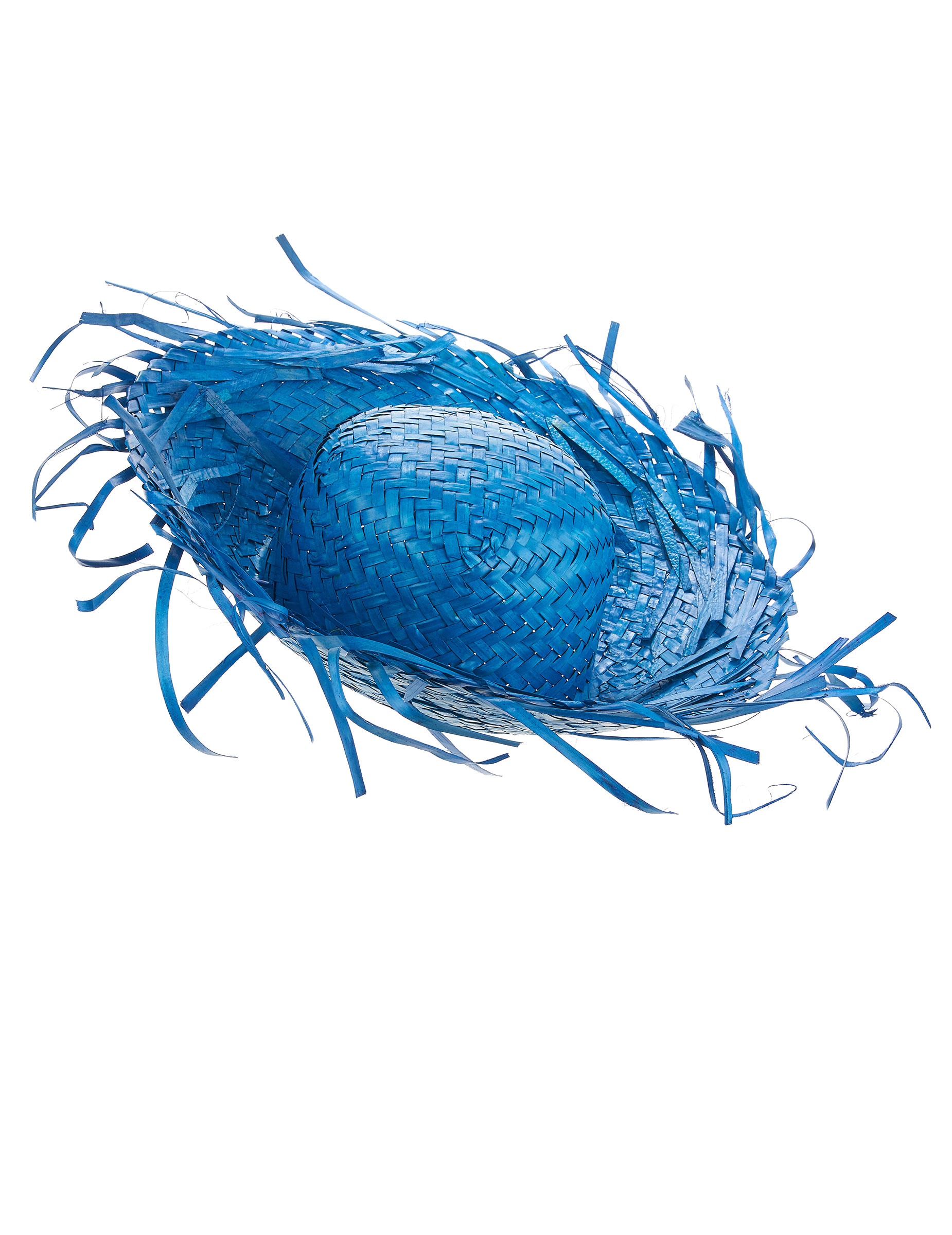 Chapeau Hawaï bleu adulte