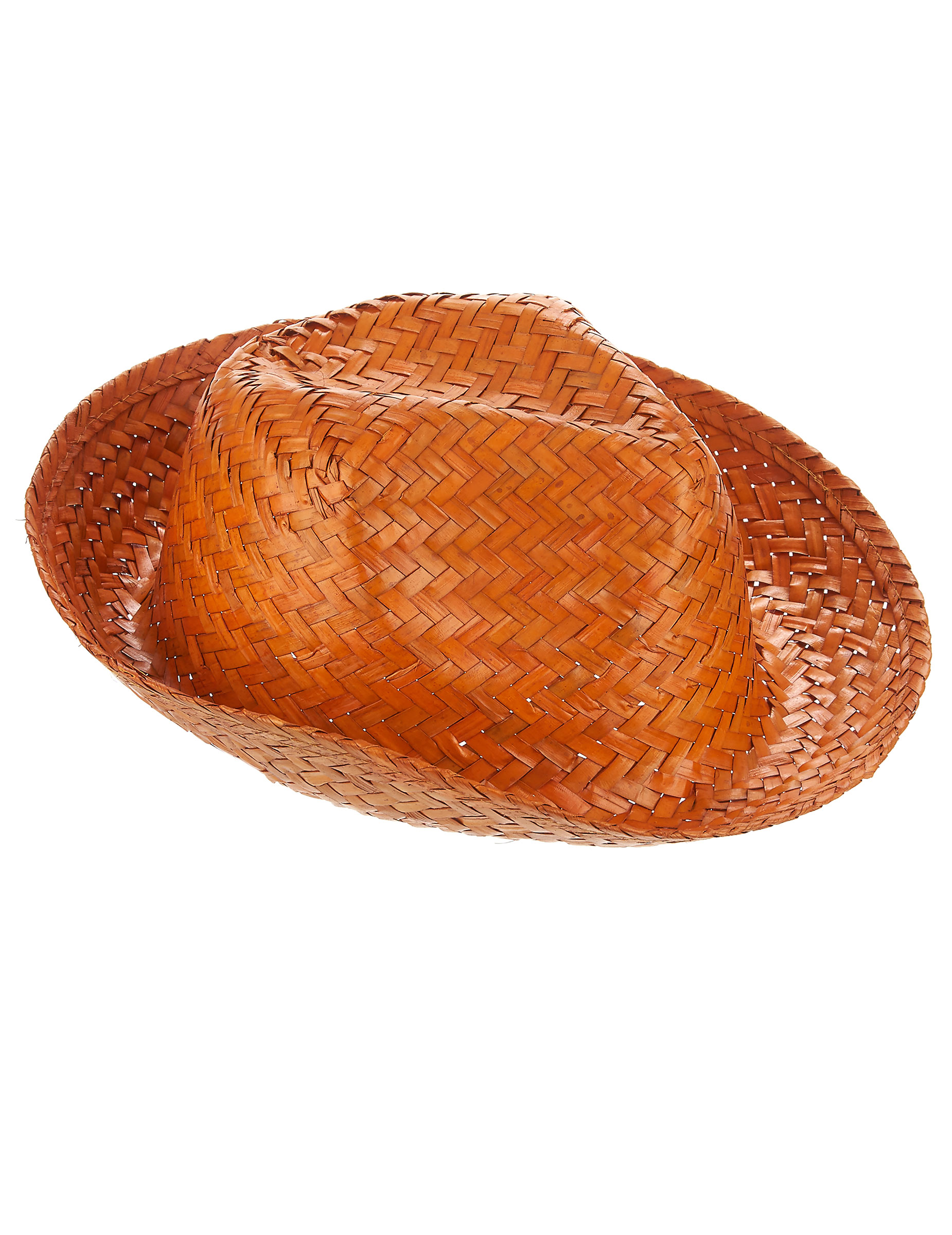Chapeau Panama orange Adulte