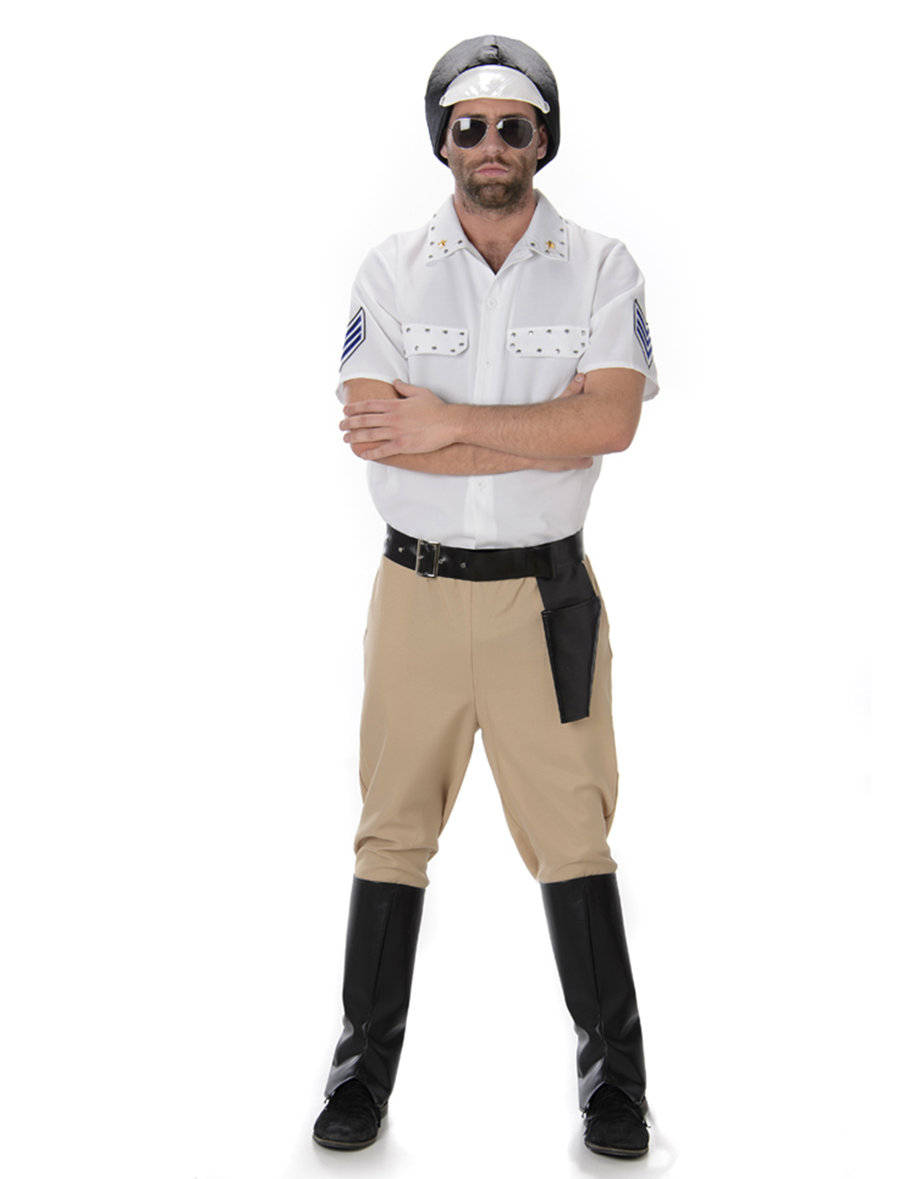 Déguisement motard policier homme