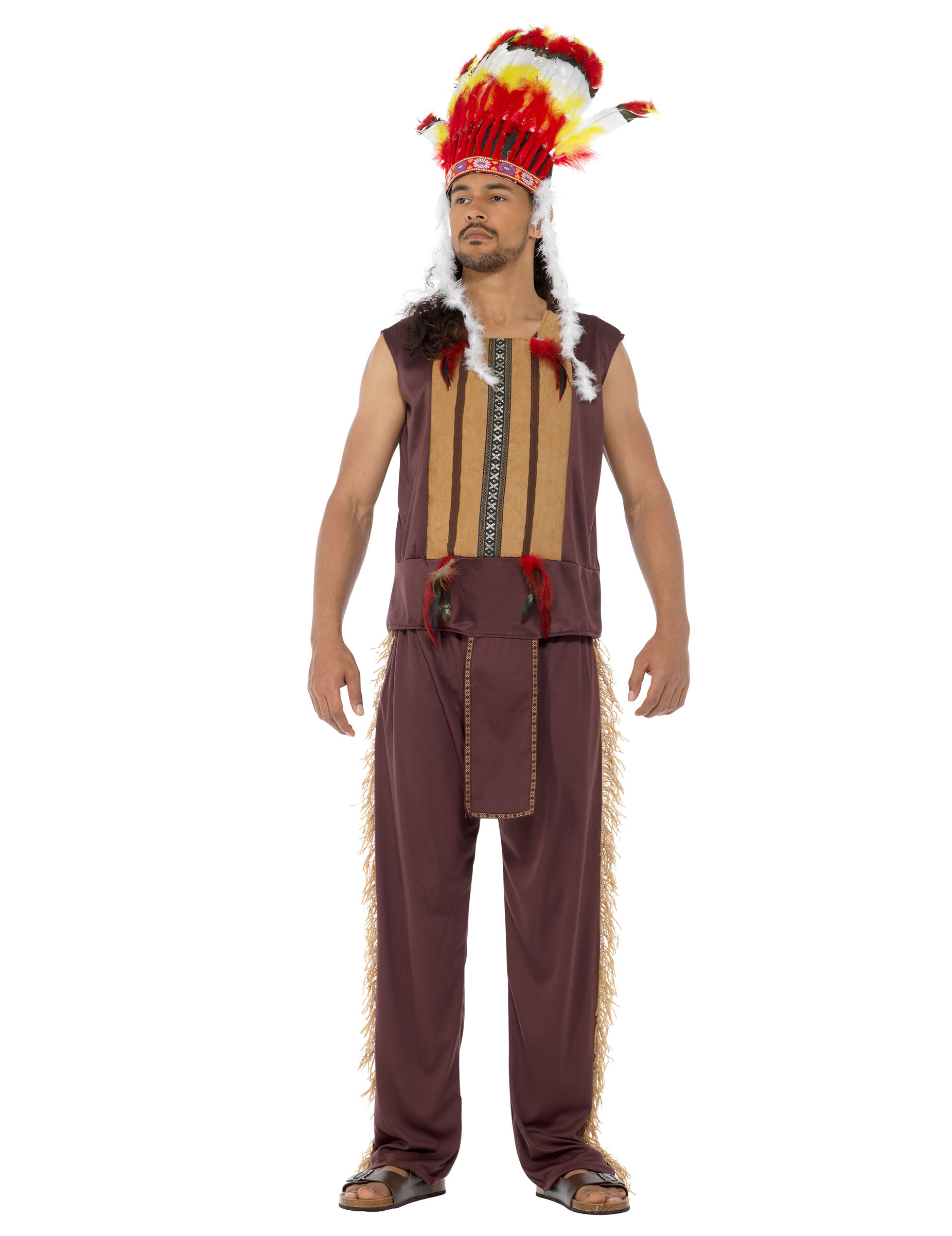 Déguisement chef indien homme