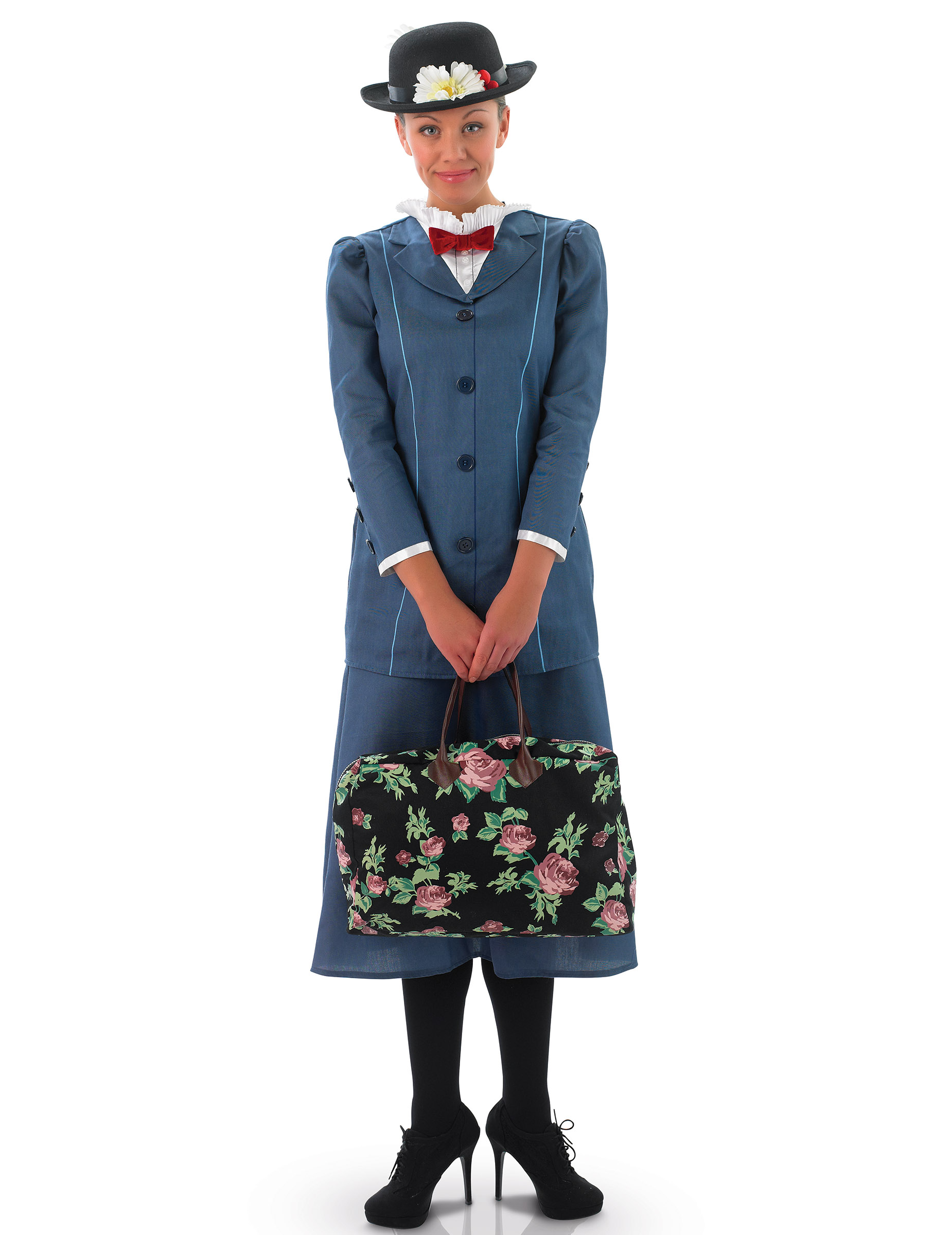 Déguisement Mary Poppins avec valise femme
