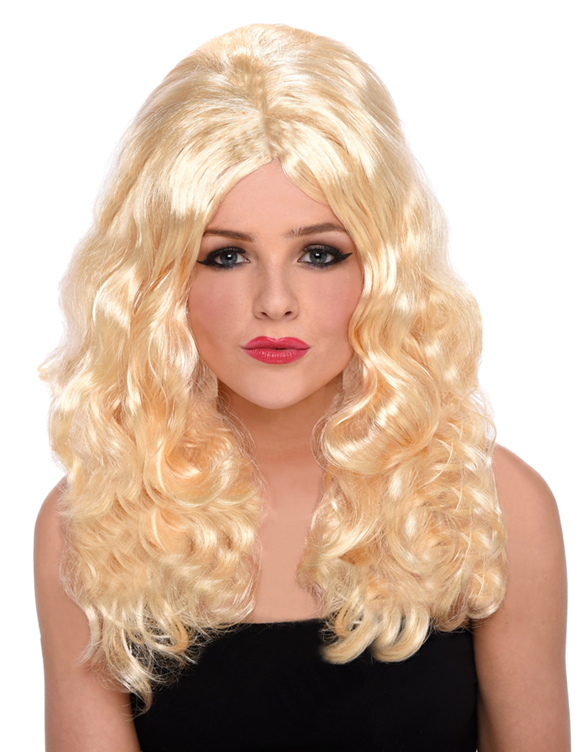 Perruque Bimbo blonde femme