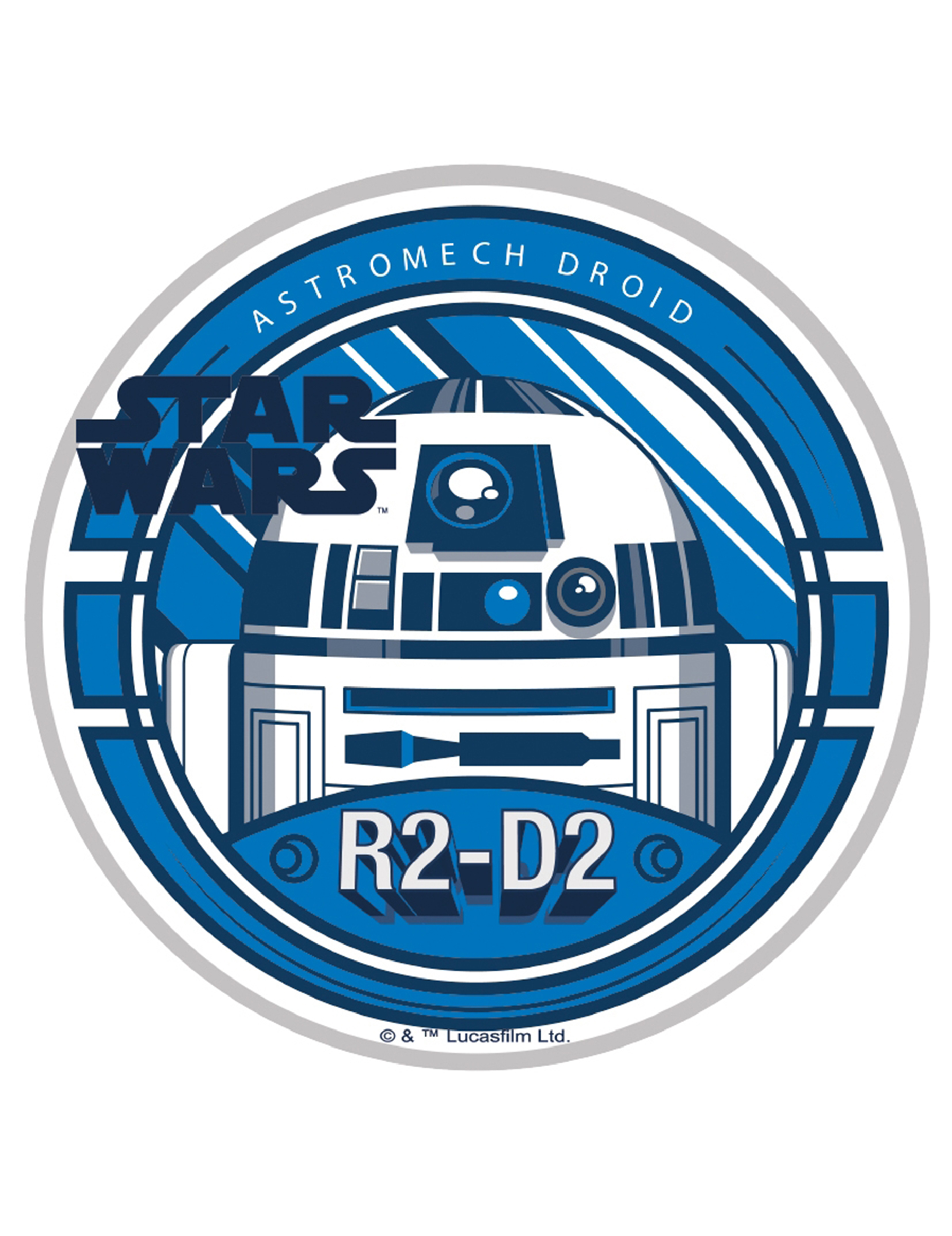 Disque en sucre R2-D2 - Star Wars
