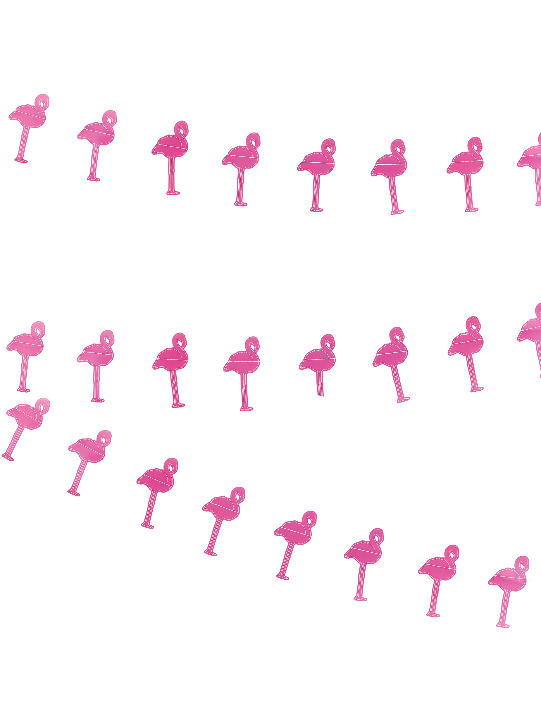 Guirlande petits flamants roses 3 m
