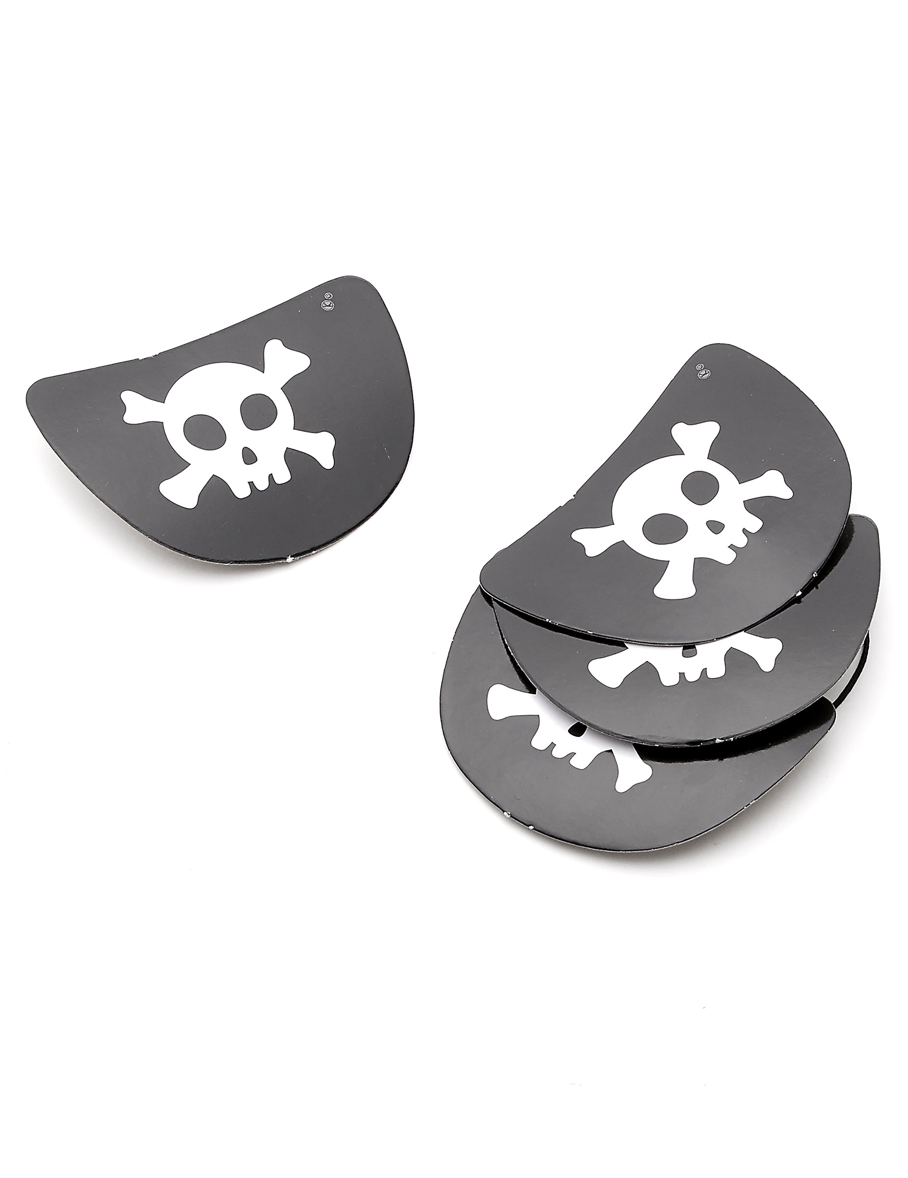 4 Cache oeil pirate en carton