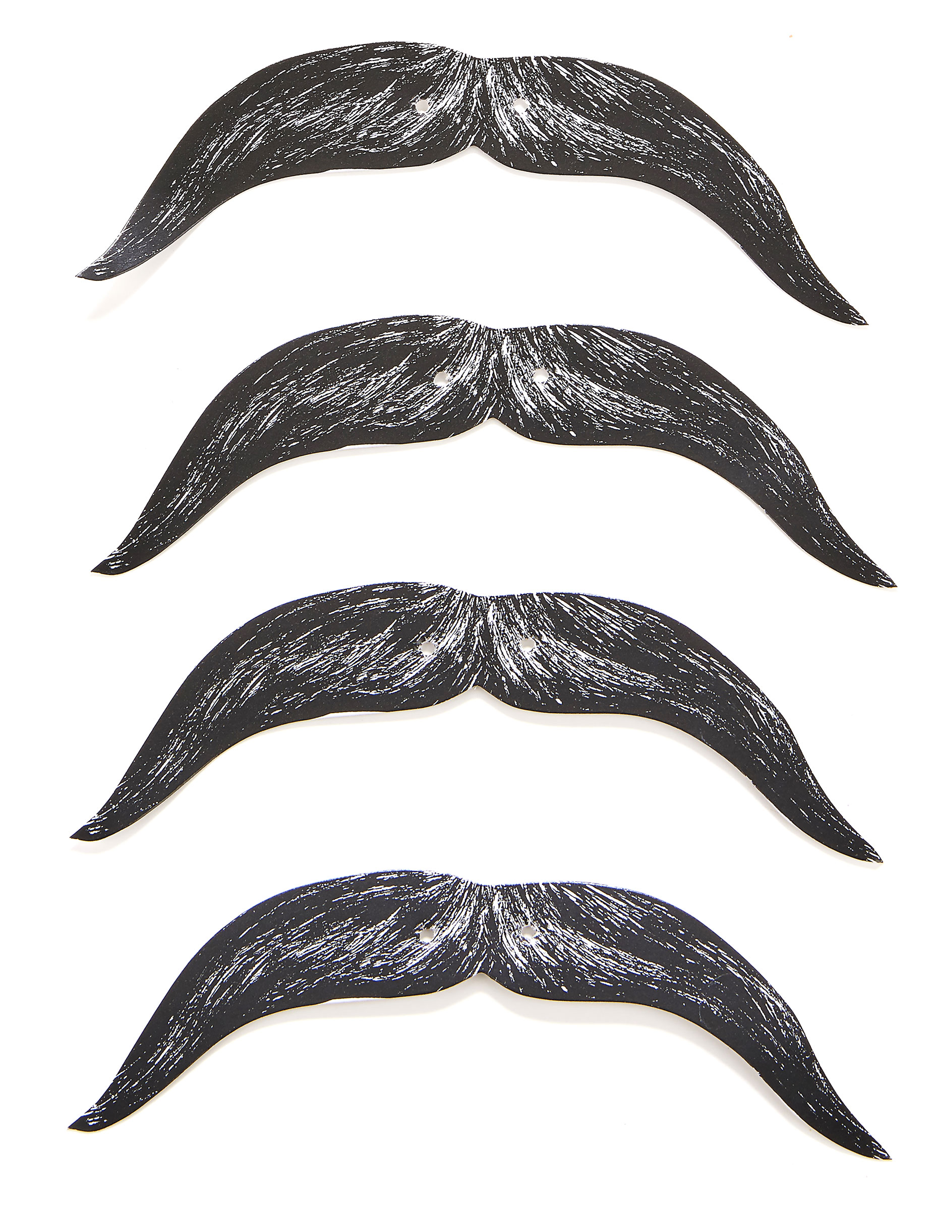 4 Moustaches en carton enfant