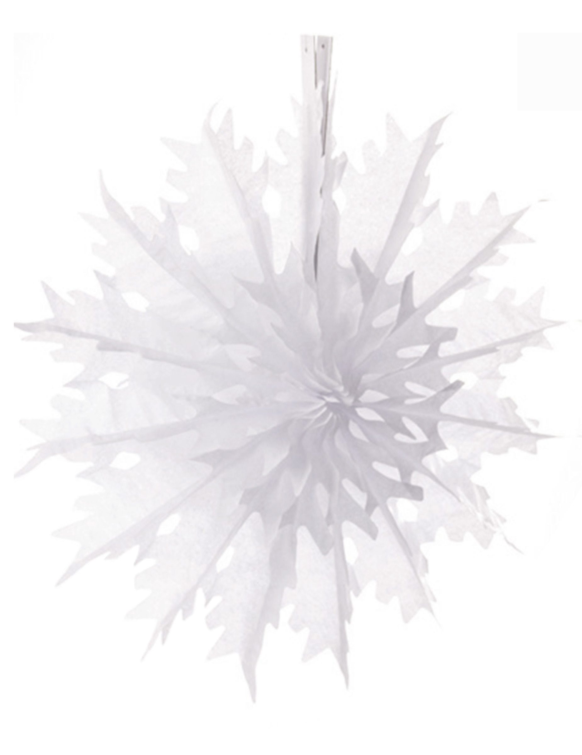 Décoration à suspendre flocon des neiges 48 cm