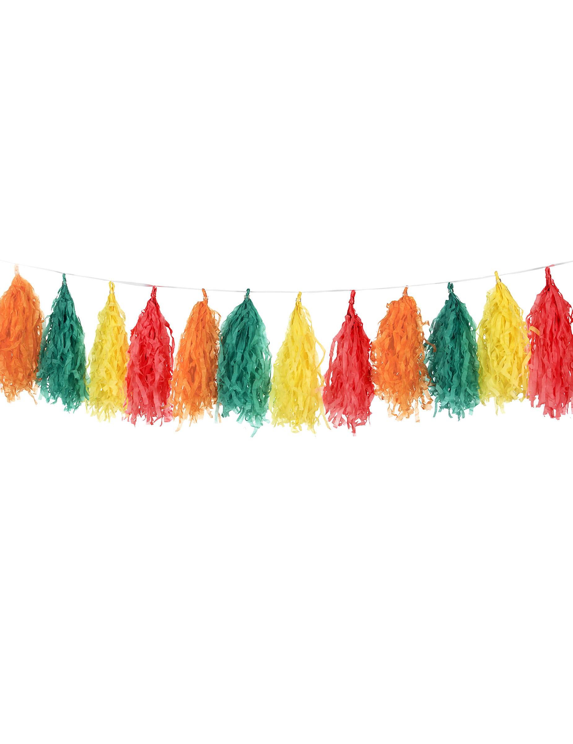Guirlande tassel 16 pompons 1,80 m