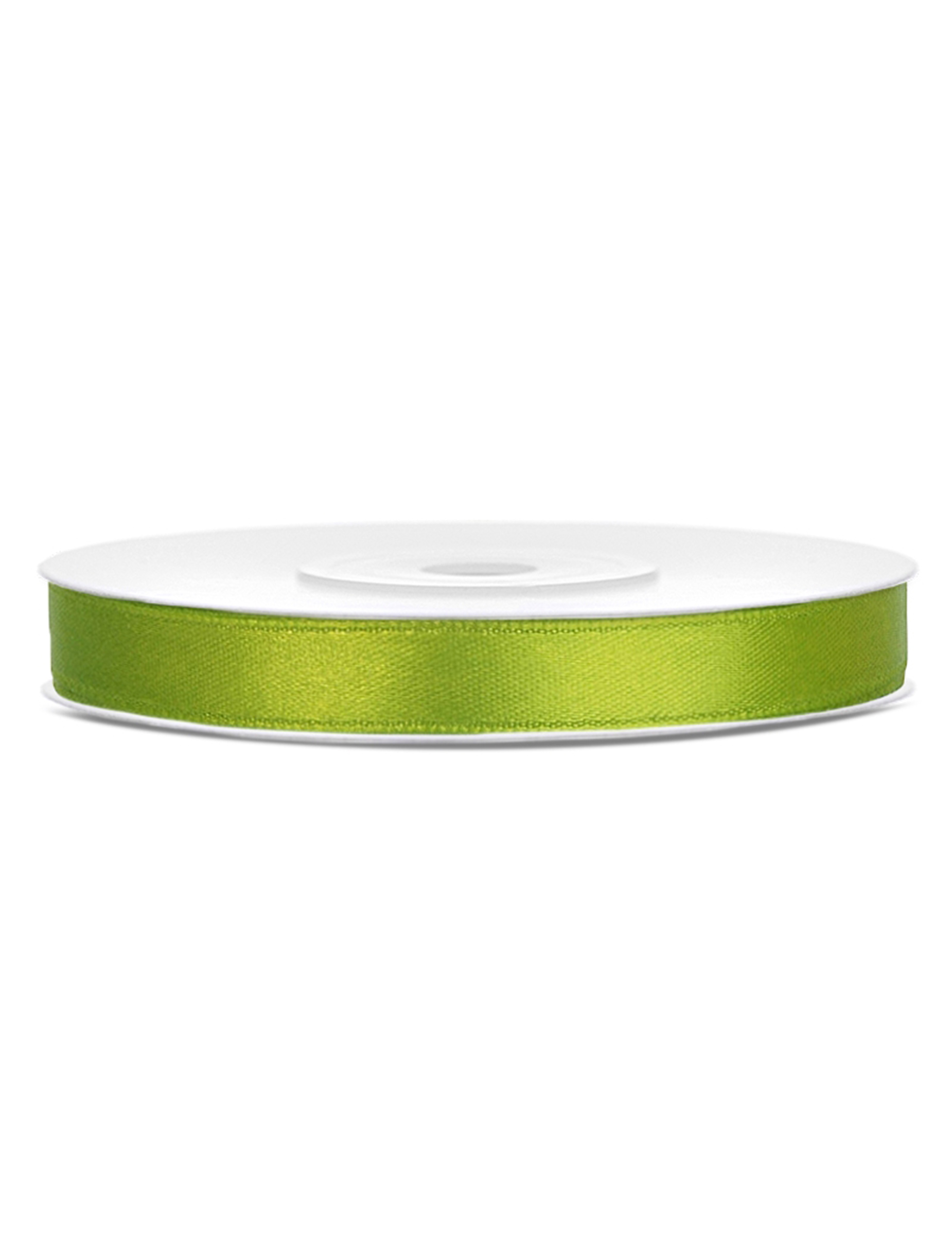 Ruban satin vert pomme 25 m