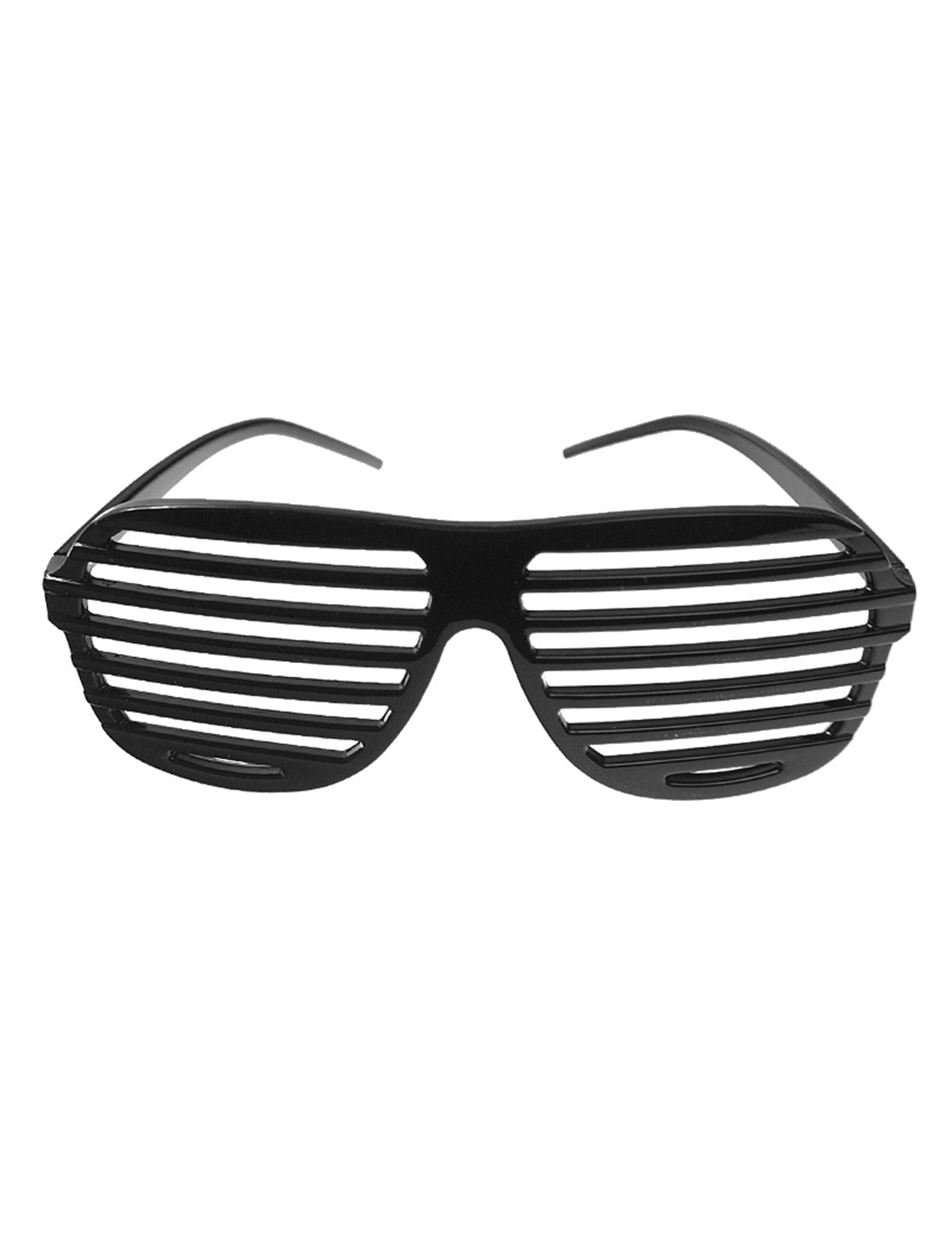 Lunettes rayées noires